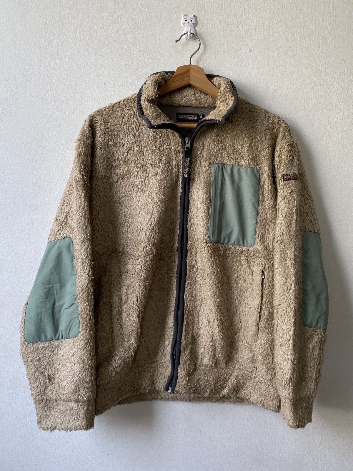 Napapijri Napapijiri Geographic Fleece Zipper Jacket Size US M / EU 48-50 / 2 - 1 Thumbnail