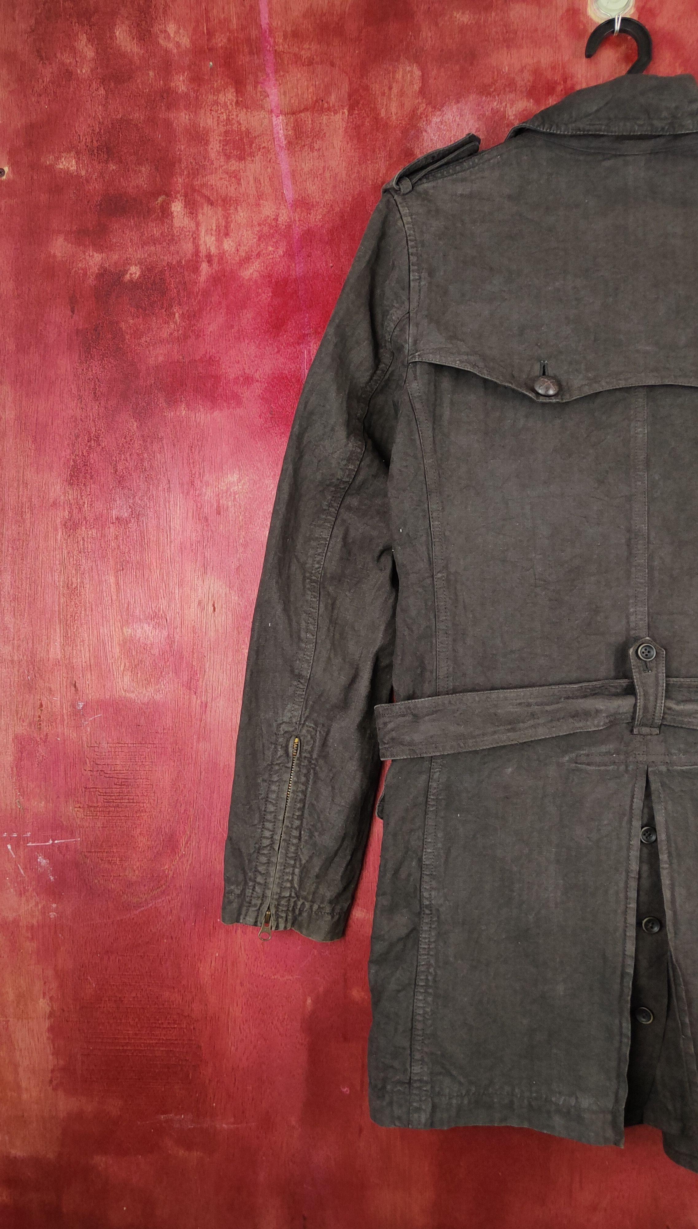 Japanese Brand Haib japan multipocket Dark Brown parka Coat jacket #S1329 Size US M / EU 48-50 / 2 - 14 Thumbnail