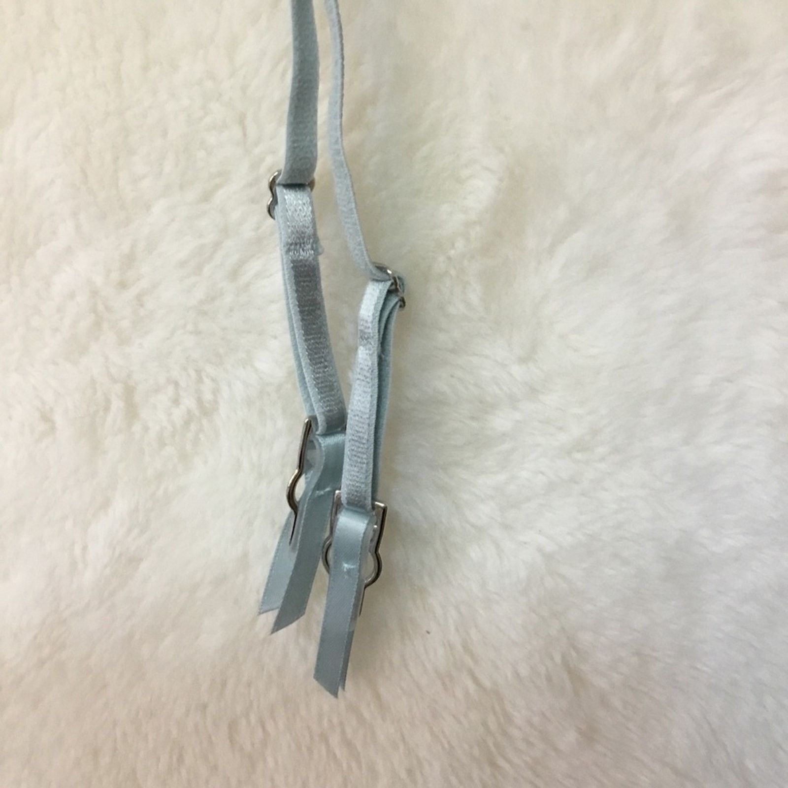 Victoria's Secret Victoria's Secret Blue Embroidered Garter Belt Size ONE SIZE - 5 Thumbnail