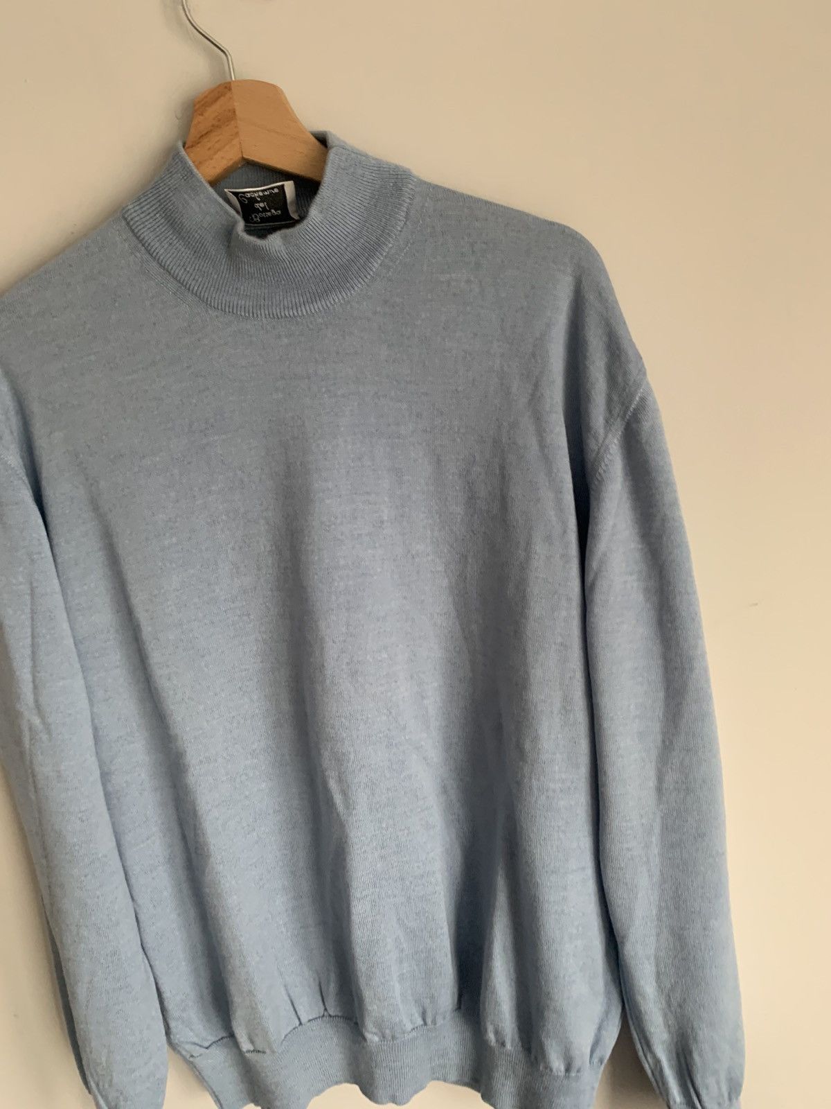 Other Luxury Bottega del Cachemire Merino Wool Turtleneck Sweater Size US L / EU 52-54 / 3 - 5 Thumbnail
