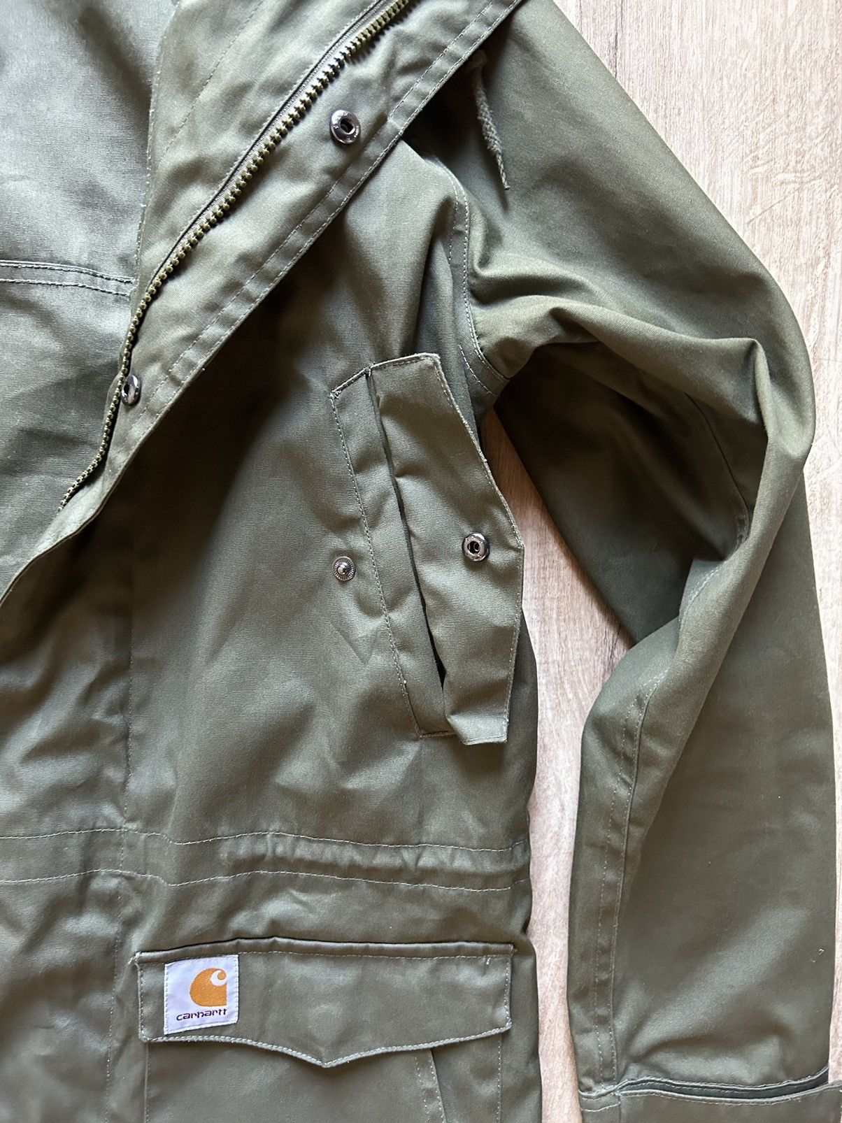 Carhartt Wip Hooded Battle Parka Size US S / EU 44-46 / 1 - 4 Thumbnail