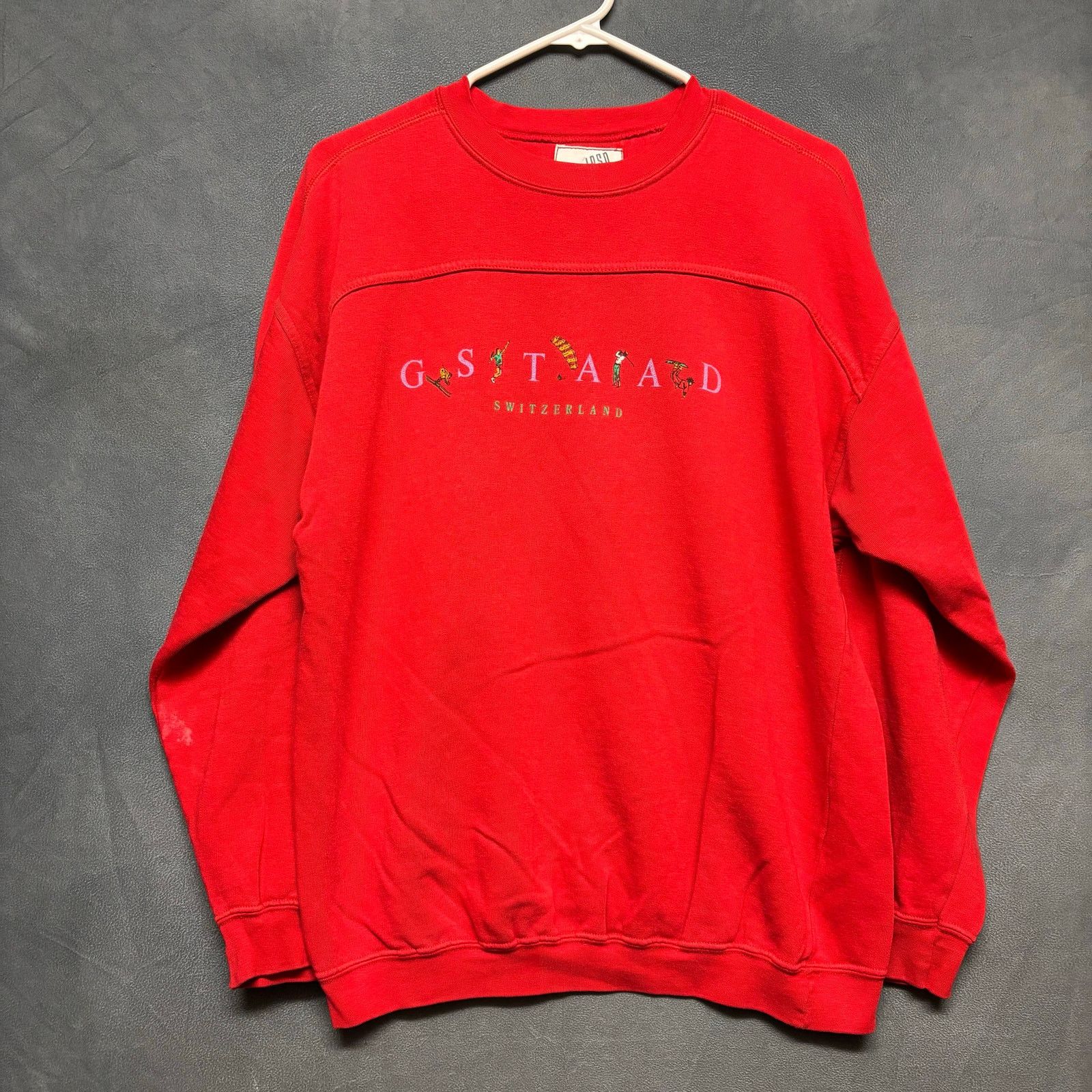 Vintage IPSO Facto Gstaad Switzerland Crewneck Sweatshirt main image 7