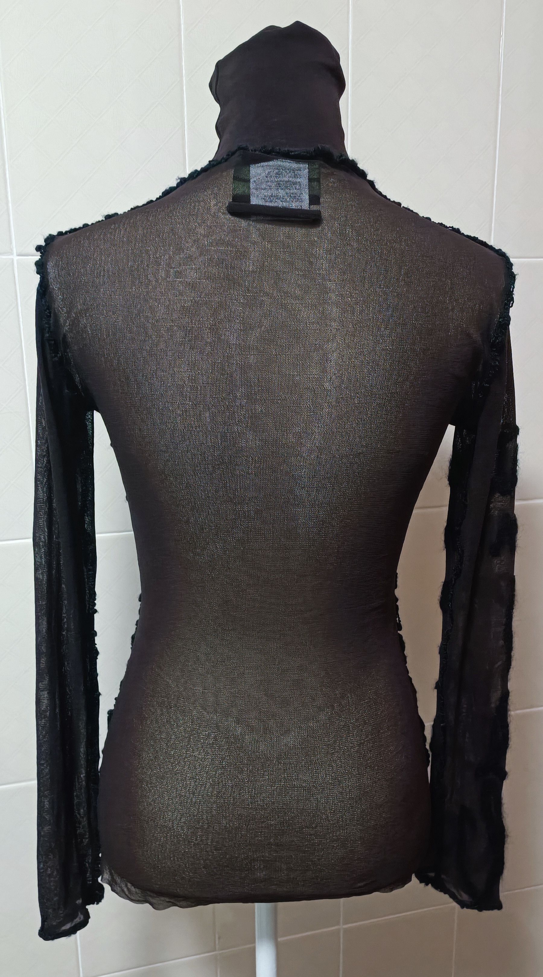 Jean Paul Gaultier Fall2001 - Iconic wool word top Size L / US 10 / IT 46 - 24 Thumbnail