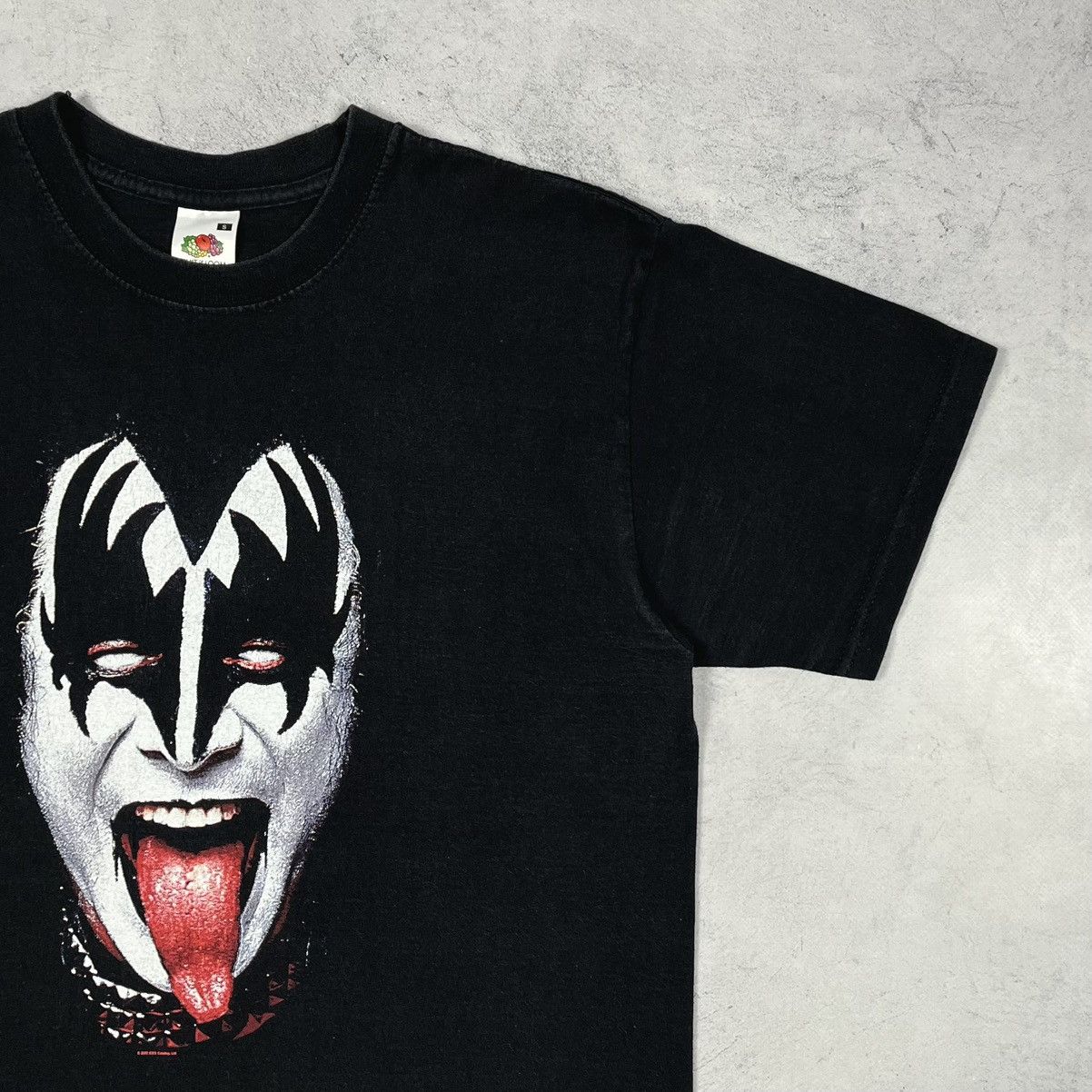Band Tees Vintage Kiss Gene Simmons Face Rare Rock Band T Shirt 2002 Size US S / EU 44-46 / 1 - 3 Thumbnail