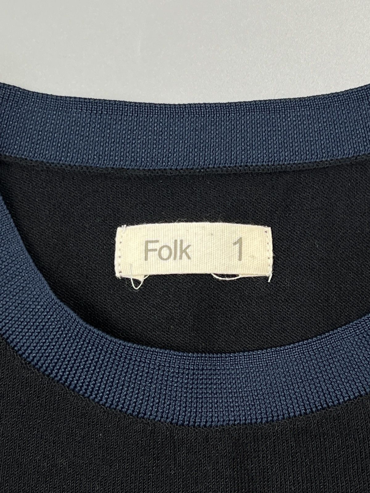 Folk Folk Cotton Nylon Crew Neck Sweater (Y0568) Size US S / EU 44-46 / 1 - 5 Thumbnail