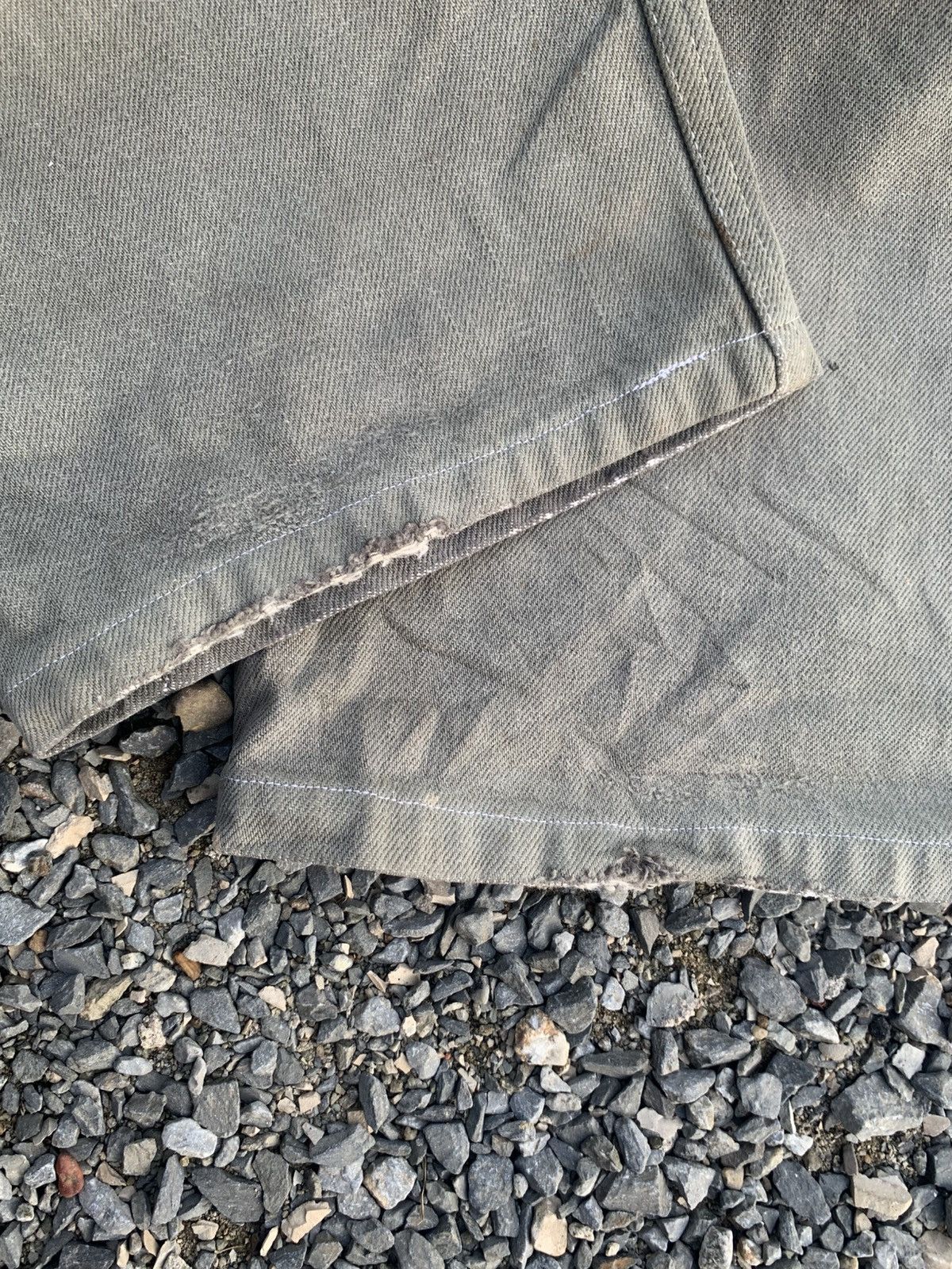 A.P.C. A.P.C SELVEDGE SUNFADED RUSTY DISTRESSED DENIM Size US 29 - 23 Thumbnail