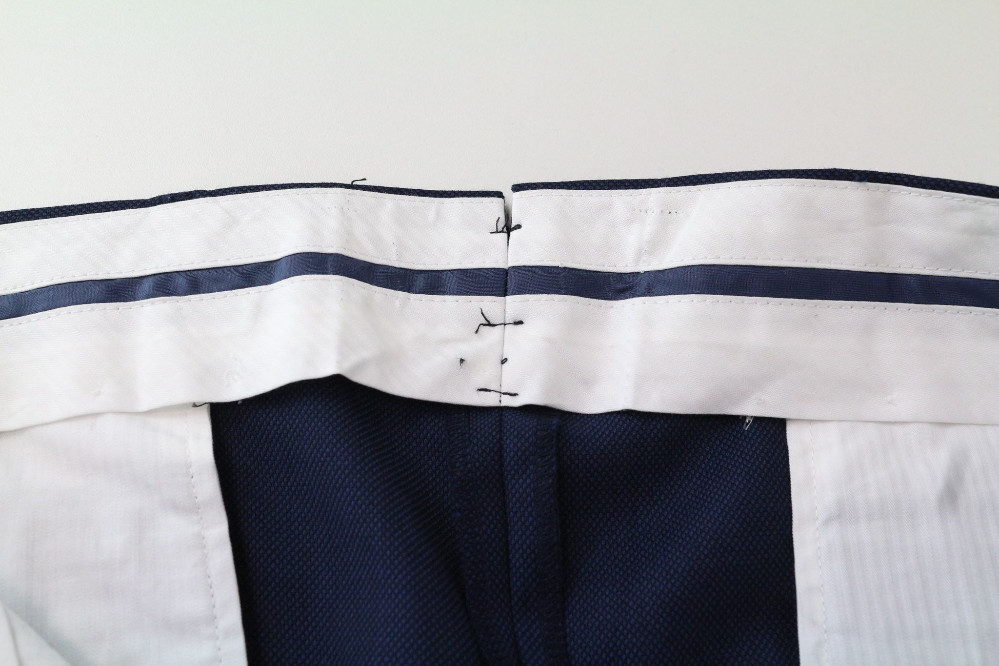 Suitsupply LA SPALLA UK34S Blue Wool S130s Suit 75032 Size 34S - 17 Thumbnail