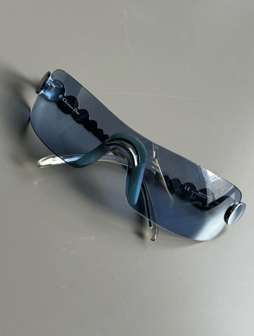 Dior DIOR Sunglasses 🇺🇸 TAX FREE Ruthenium SKI Mask Pop Bike Size ONE SIZE - 5 Thumbnail