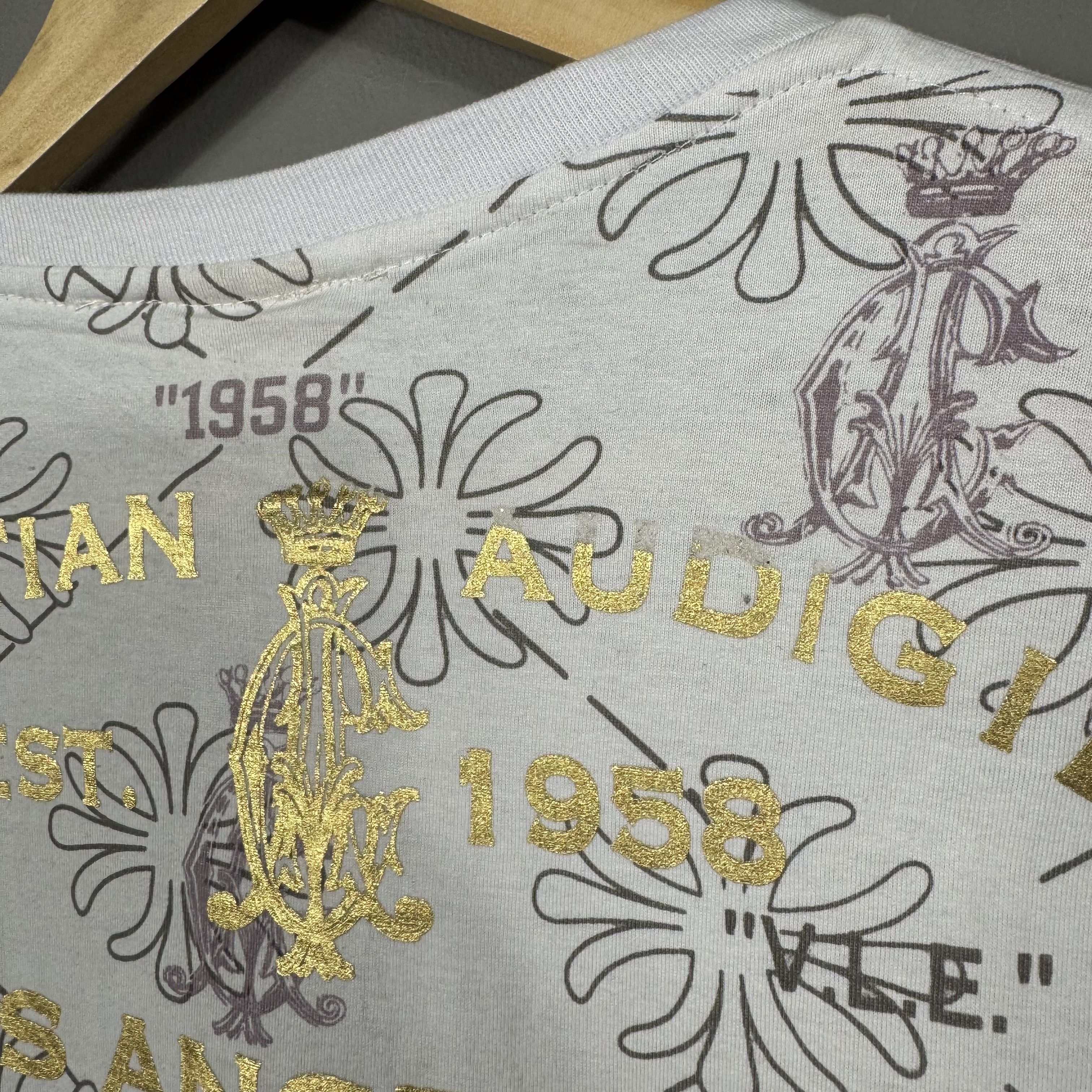 Ed Hardy Christian Audigier Ed Hardy Y2K Monogram Long Sleeve T-shirt Size US XL / EU 56 / 4 - 7 Thumbnail