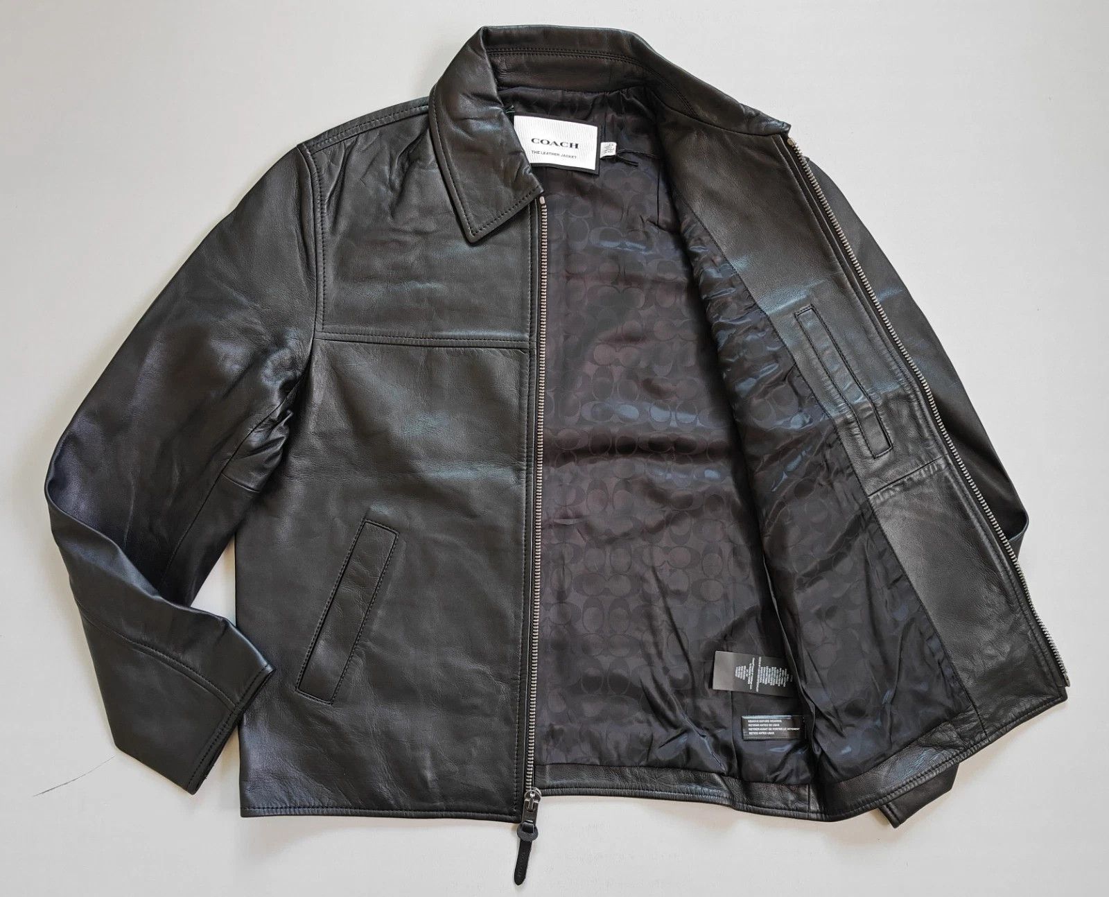 Coach Coach Leather Jacket FTP 5047 Size US S / EU 44-46 / 1 - 6 Thumbnail