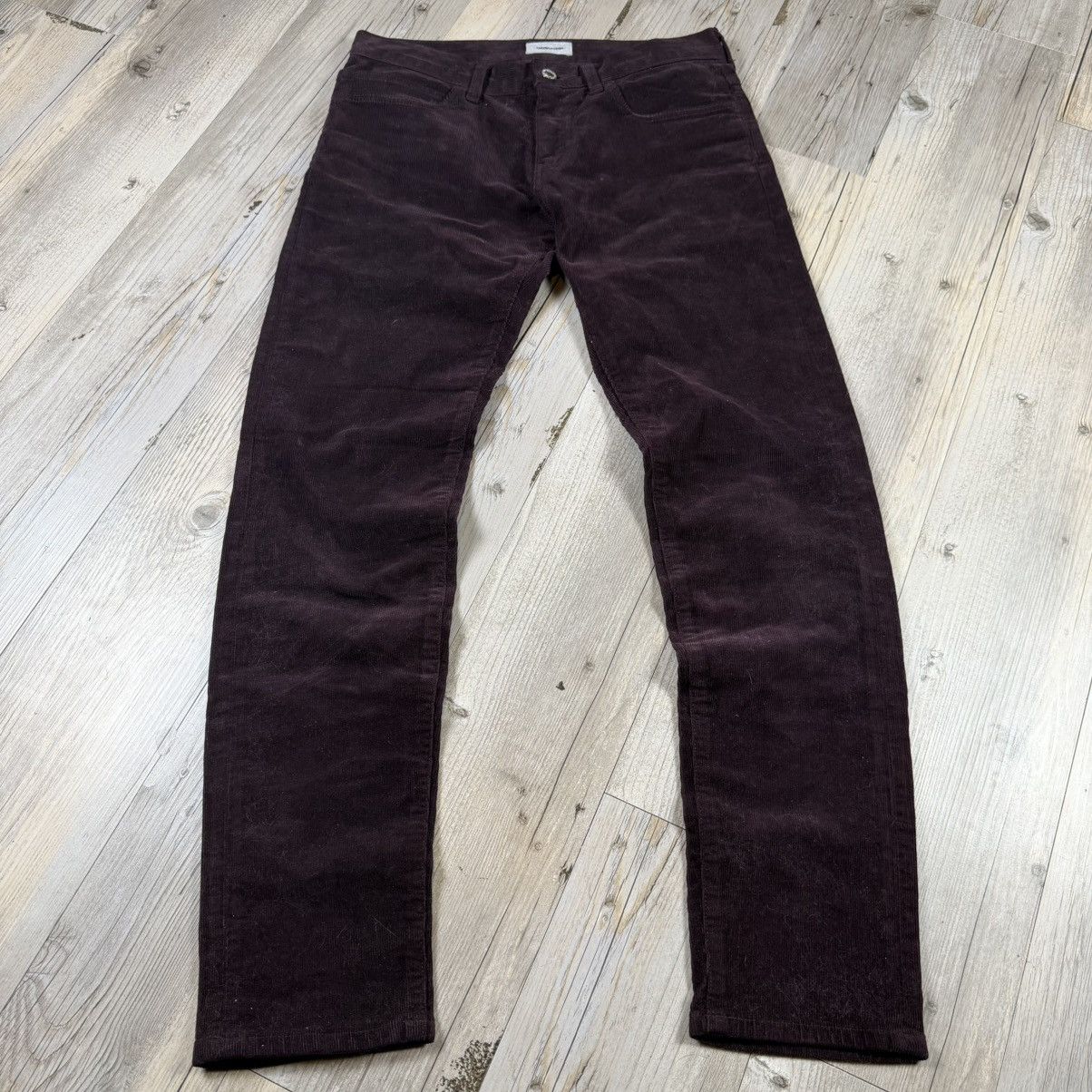 Undercover Rare Undercoverism Undercover Insert Plum Corduroy Pants Size US 30 / EU 46 - 1 Thumbnail