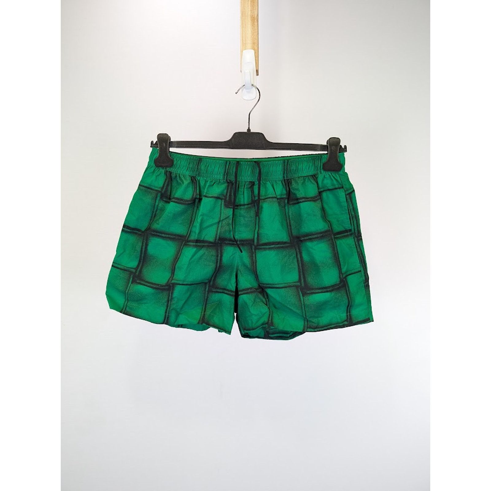Bottega Veneta o1rshd1 Swim Short Boxer Cassette in Green/Black Size US 34 / EU 50 - 1 Thumbnail