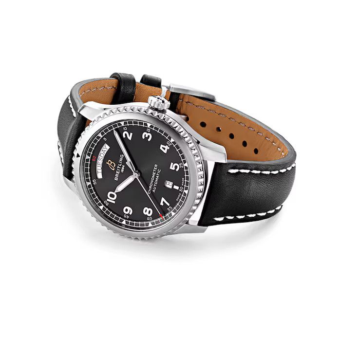 Breitling o1mt1gz0125 Size: OS / Aviator 8 Day & Date Watch Size ONE SIZE - 3 Thumbnail