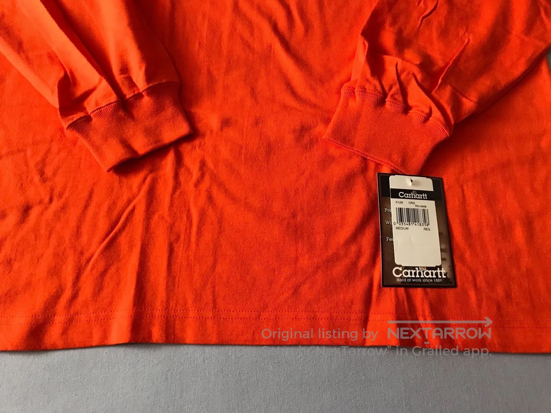 Carhartt Carhartt K128 Henley Long. Size US M / EU 48-50 / 2 - 4 Thumbnail