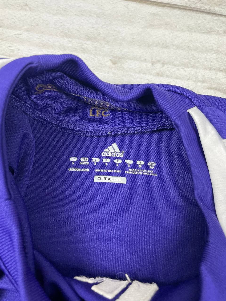 Adidas Liverpool 2010 2012 Goalkeeper Long Sleeve Shirt Jersey Size US S / EU 44-46 / 1 - 11 Thumbnail
