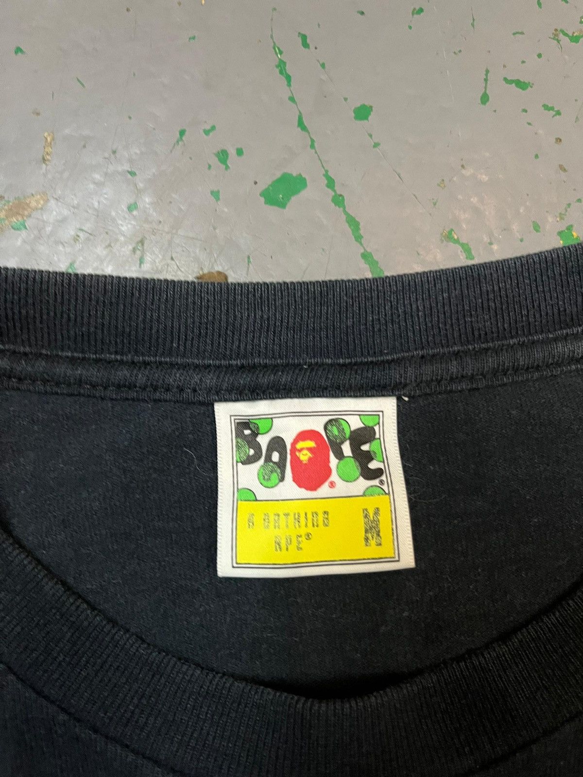 Bape Bape baby milo by bathing ape camo tshirt Size US M / EU 48-50 / 2 - 10 Thumbnail