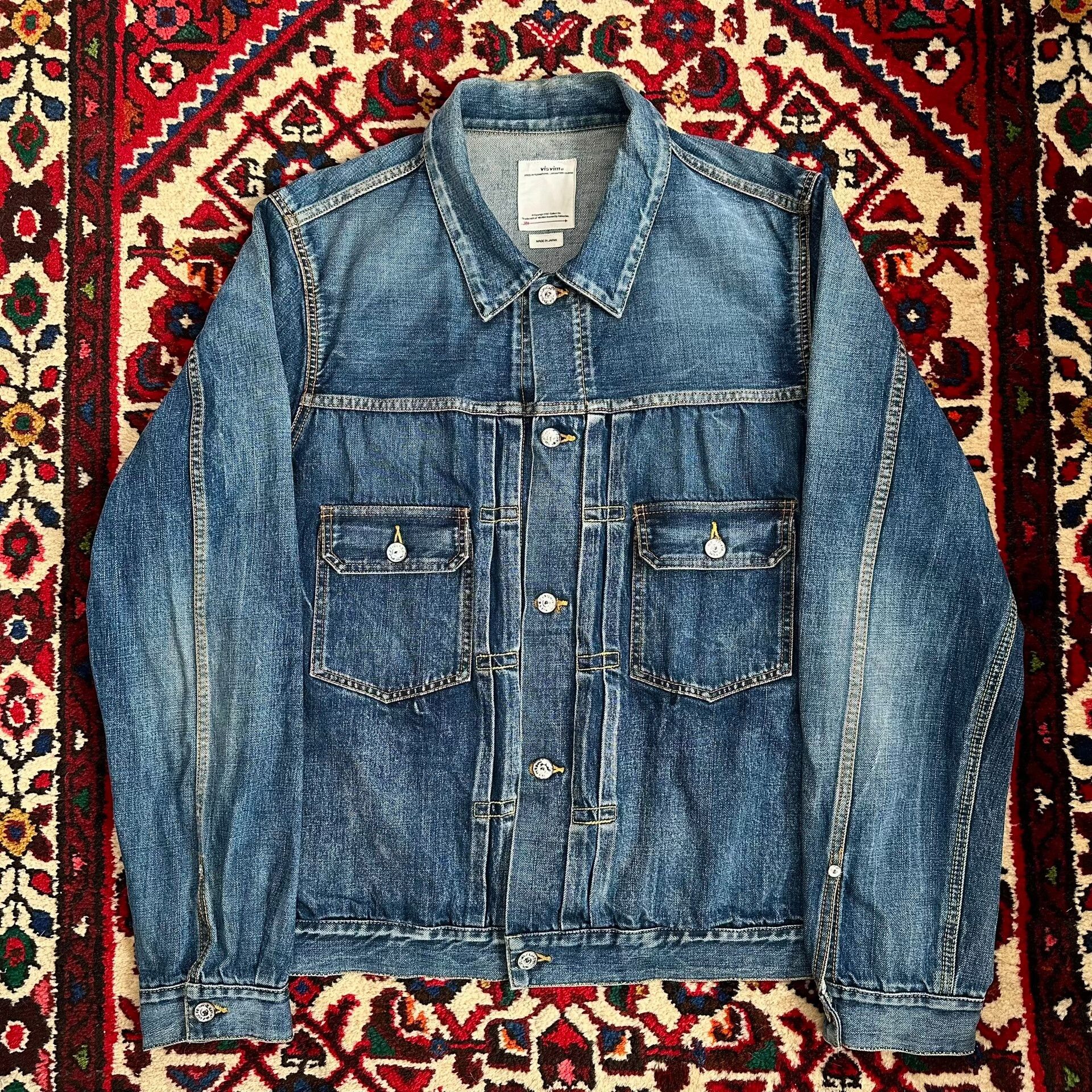 Visvim Visvim Denim Jacket Size 4 Size US XL / EU 56 / 4 - 1 Thumbnail