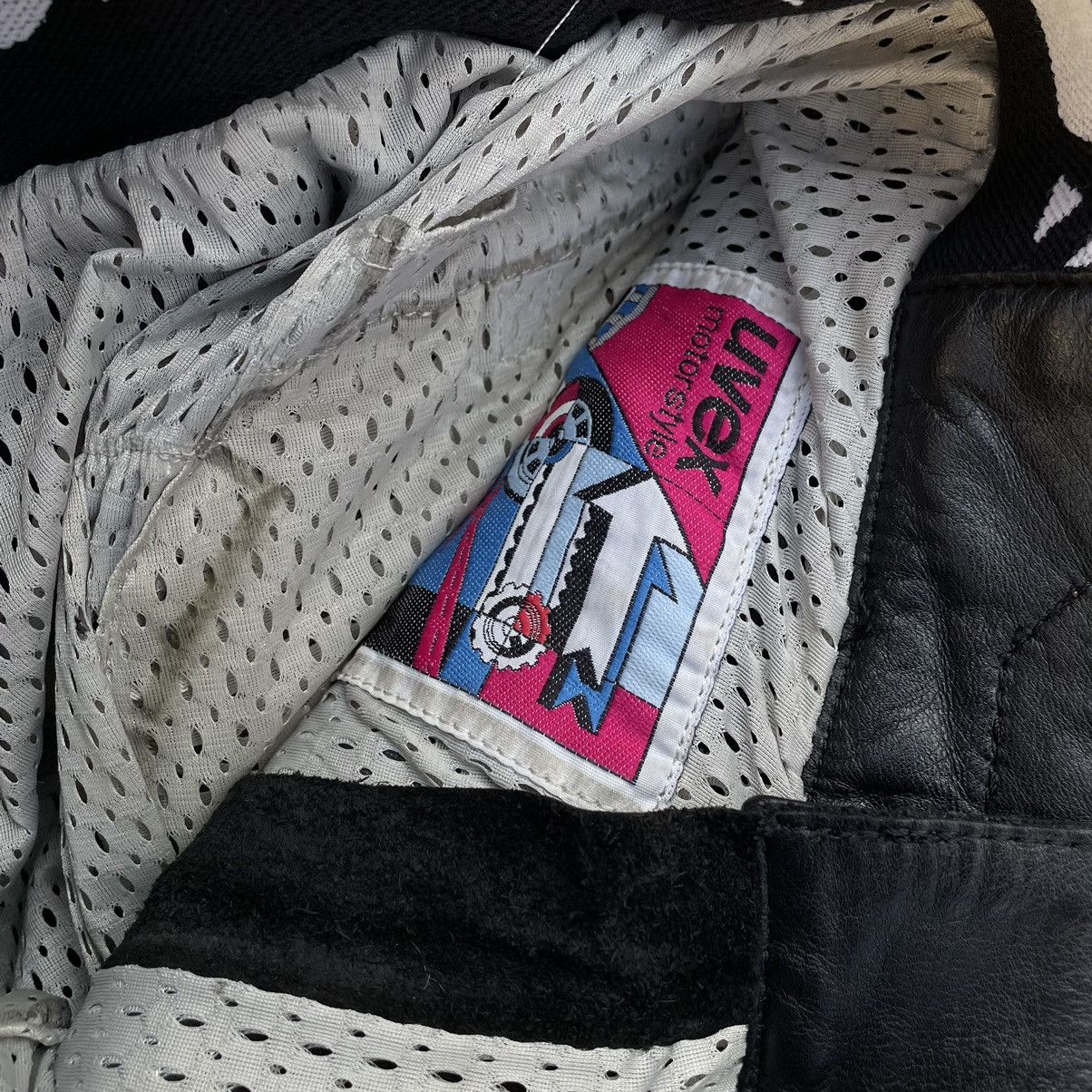 Leather × Vintage Vintage Leather Pants Moto Uvex 90s Y2K Style USA Size US 30 / EU 46 - 10 Thumbnail