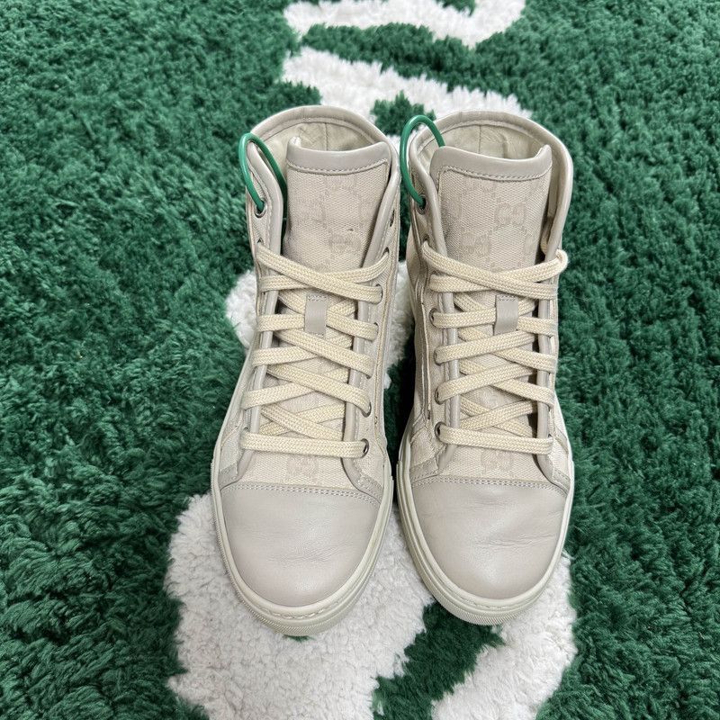 Other Gucci Monogram High-Top Canvas Sneakers for Women Size US 4 / IT 34 - 2 Thumbnail