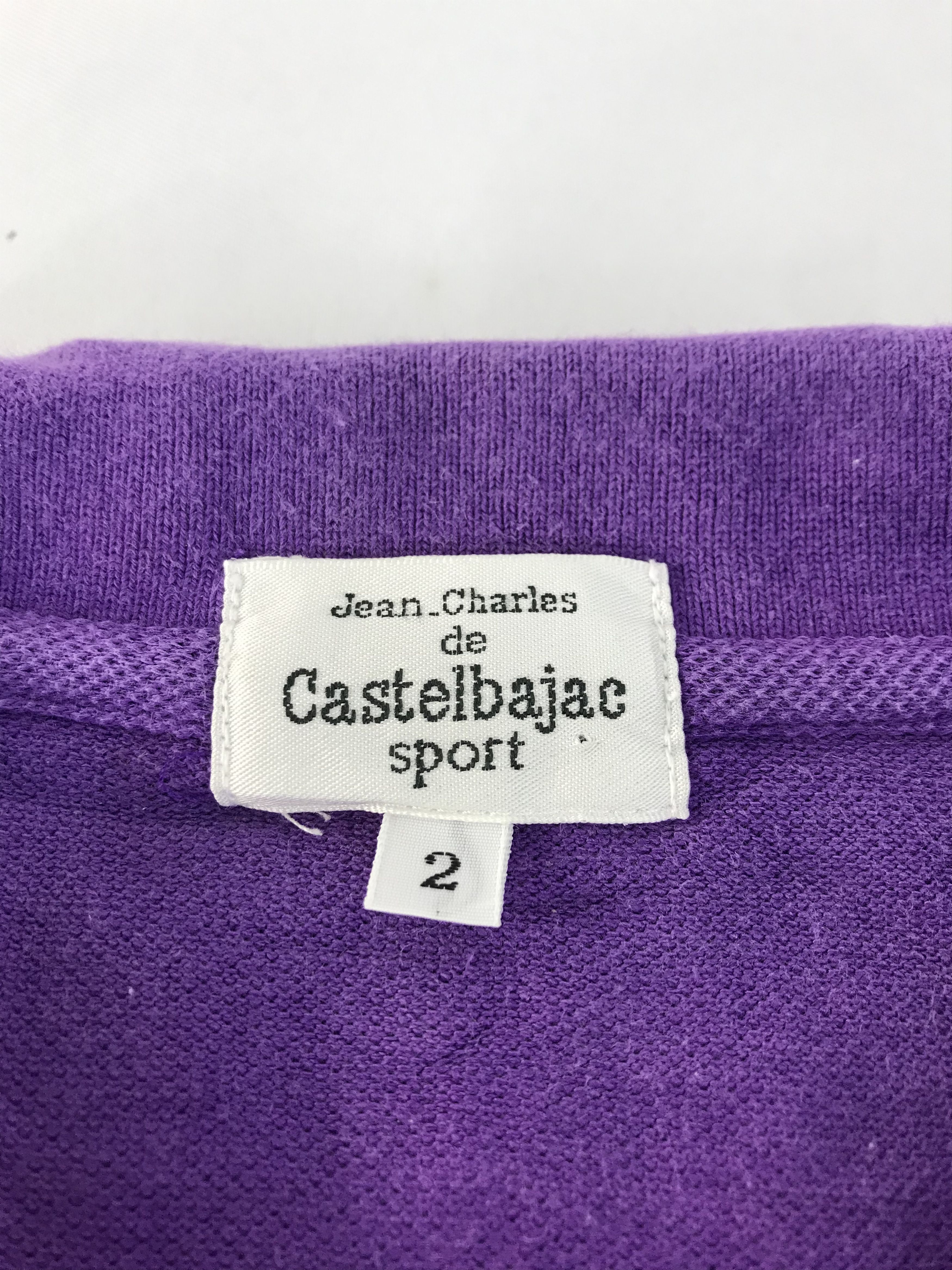 Jean Charles De Castelbajac 90s Jean Charles De Castelbajac Sport Bear Club Polo Tee Size US M / EU 48-50 / 2 - 5 Thumbnail