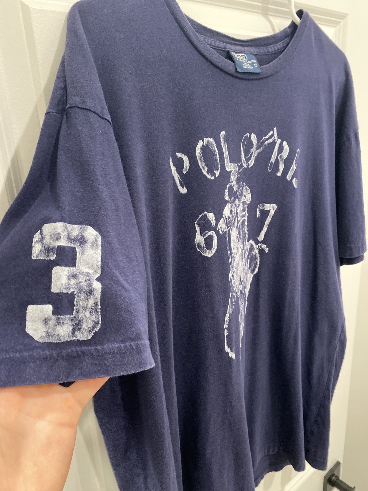 Polo Ralph Lauren Vintage Polo Ralph Lauren Graphic Short Sleeve Size US L / EU 52-54 / 3 - 2 Thumbnail