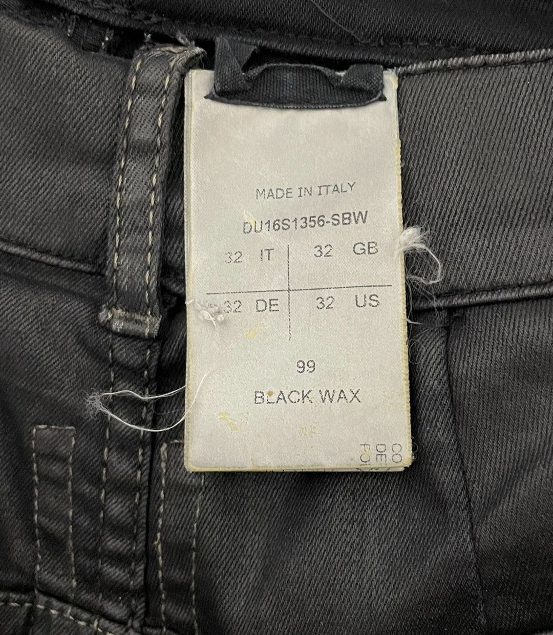 Rick Owens Rick Owens wax biker trousers-2505 Size US 32 / EU 48 - 3 Thumbnail