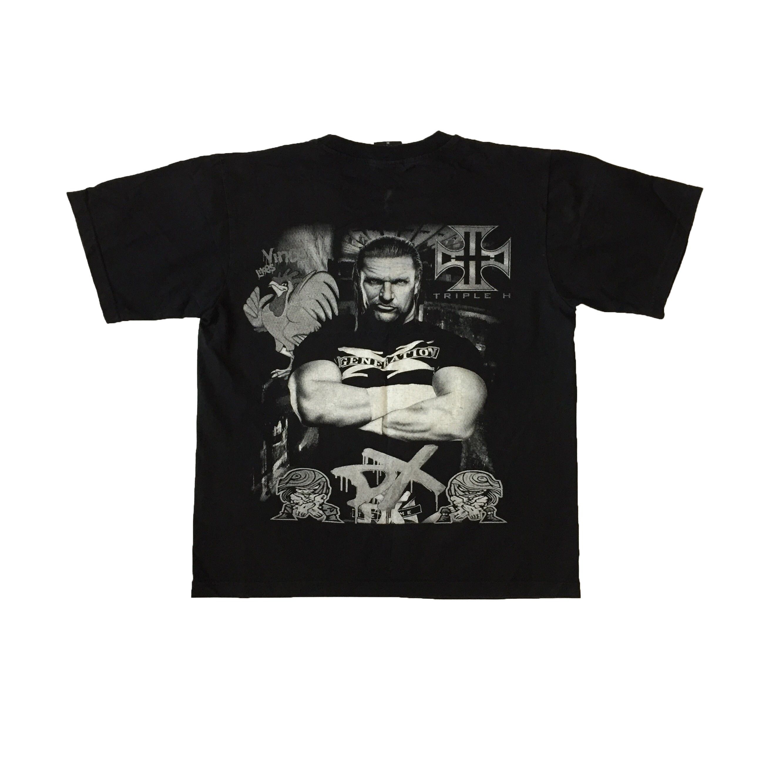 WWE Vintage Triple H T-shirt D-Generation X WWE nWo Black Tee M Size US M / EU 48-50 / 2 - 2 Thumbnail