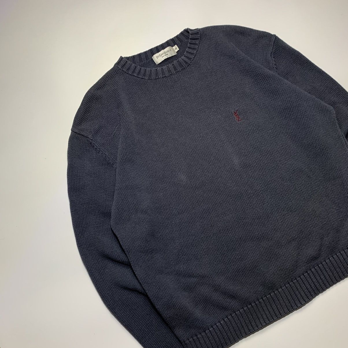 Yves Saint Laurent Vintage YSL Yves Saint Laurent Sweater Knit Size US M / EU 48-50 / 2 - 2 Thumbnail