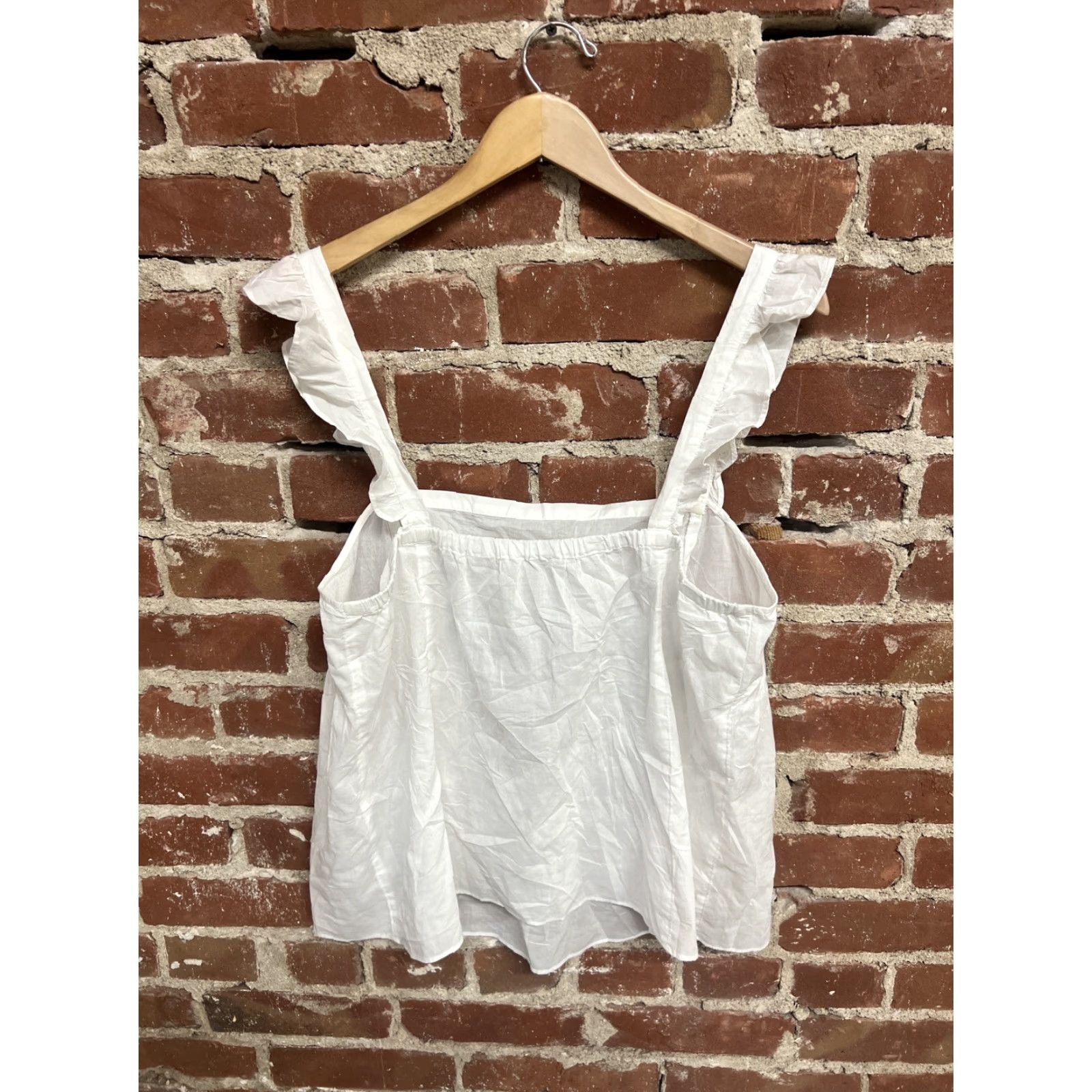 Loft LOFT White Tank Top Womens XL New With Tags Tank Women XL White Loft Tank Top Size XL / US 12-14 / IT 48-50 - 2 Thumbnail