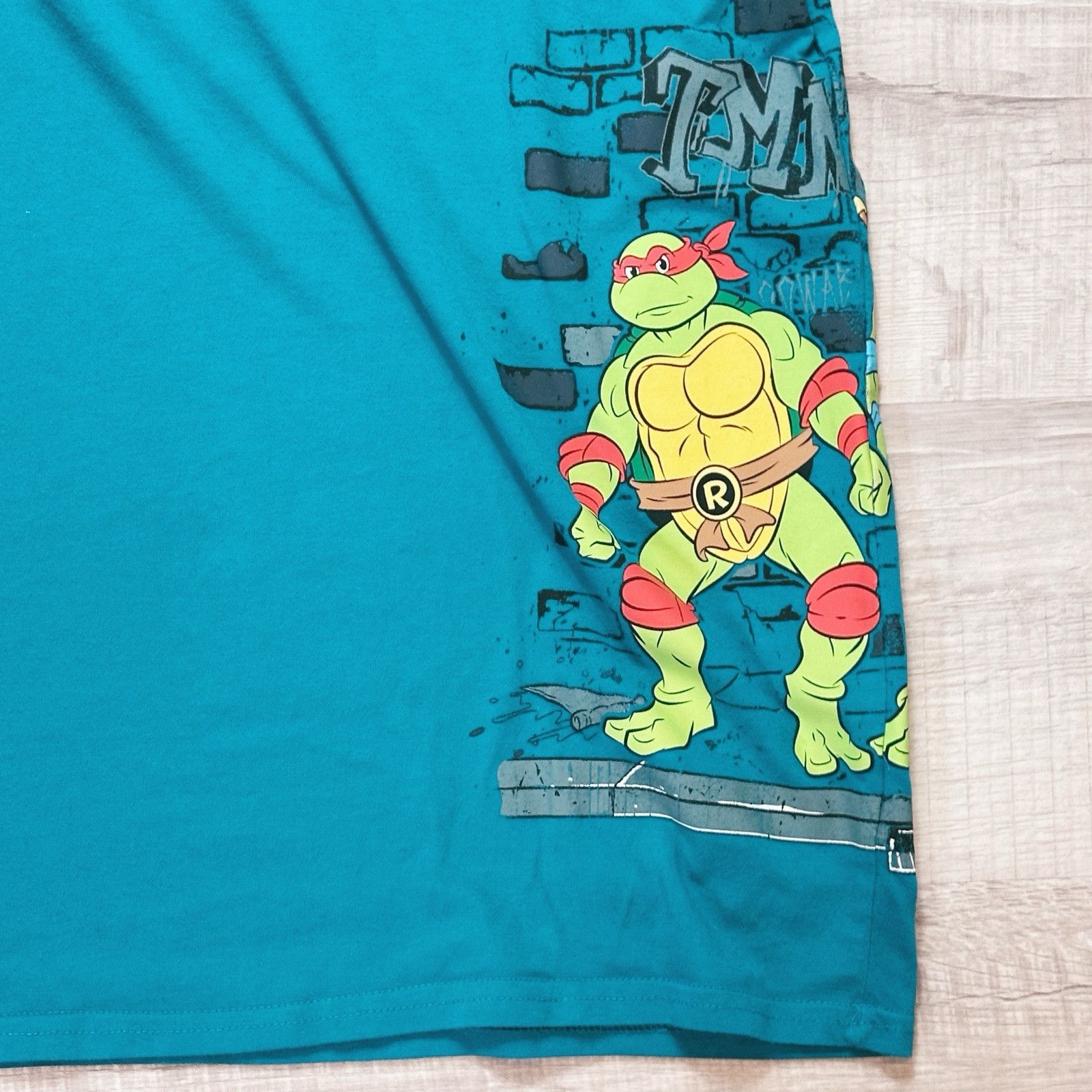 Nickelodeon Teenage Mutant Ninja Turtles Logo Graphic Shirt Men’s 2XL Size US XXL / EU 58 / 5 - 3 Thumbnail