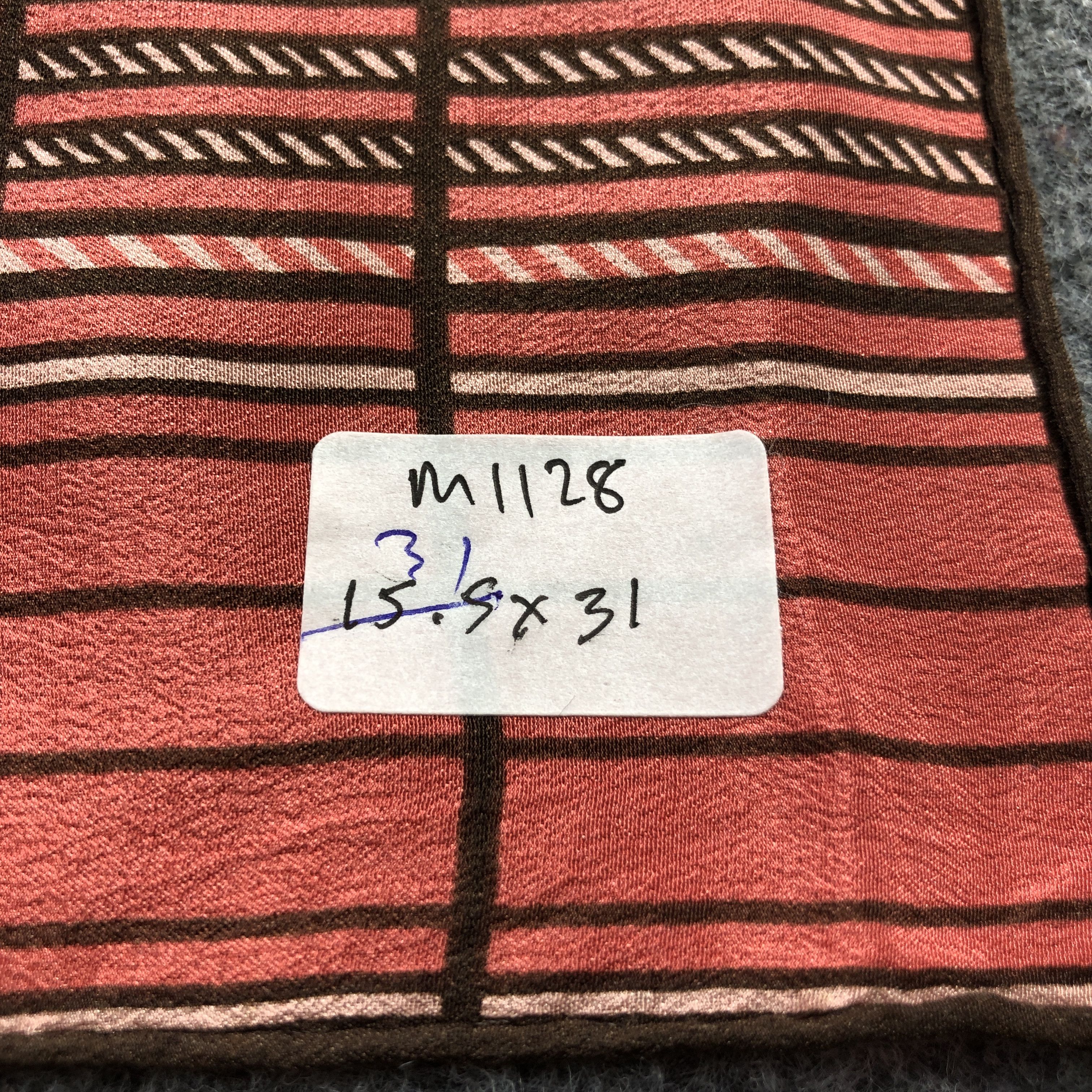 Pierre Cardin Pierre Cardin Luxury Hand Rolled Silk Scarf M1128 Size ONE SIZE - 7 Thumbnail