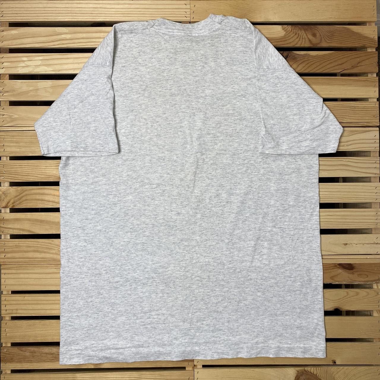 Fruit Of The Loom Vintage Martha's Vineyard Gray Skeleton Fishing Tee Size 2XL Size US XXL / EU 58 / 5 - 2 Thumbnail