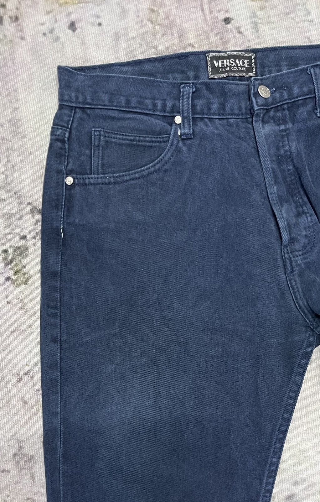 Versace Jeans Couture × Vintage Versace Jeans Couture Italy Vintage Size US 33 - 5 Thumbnail
