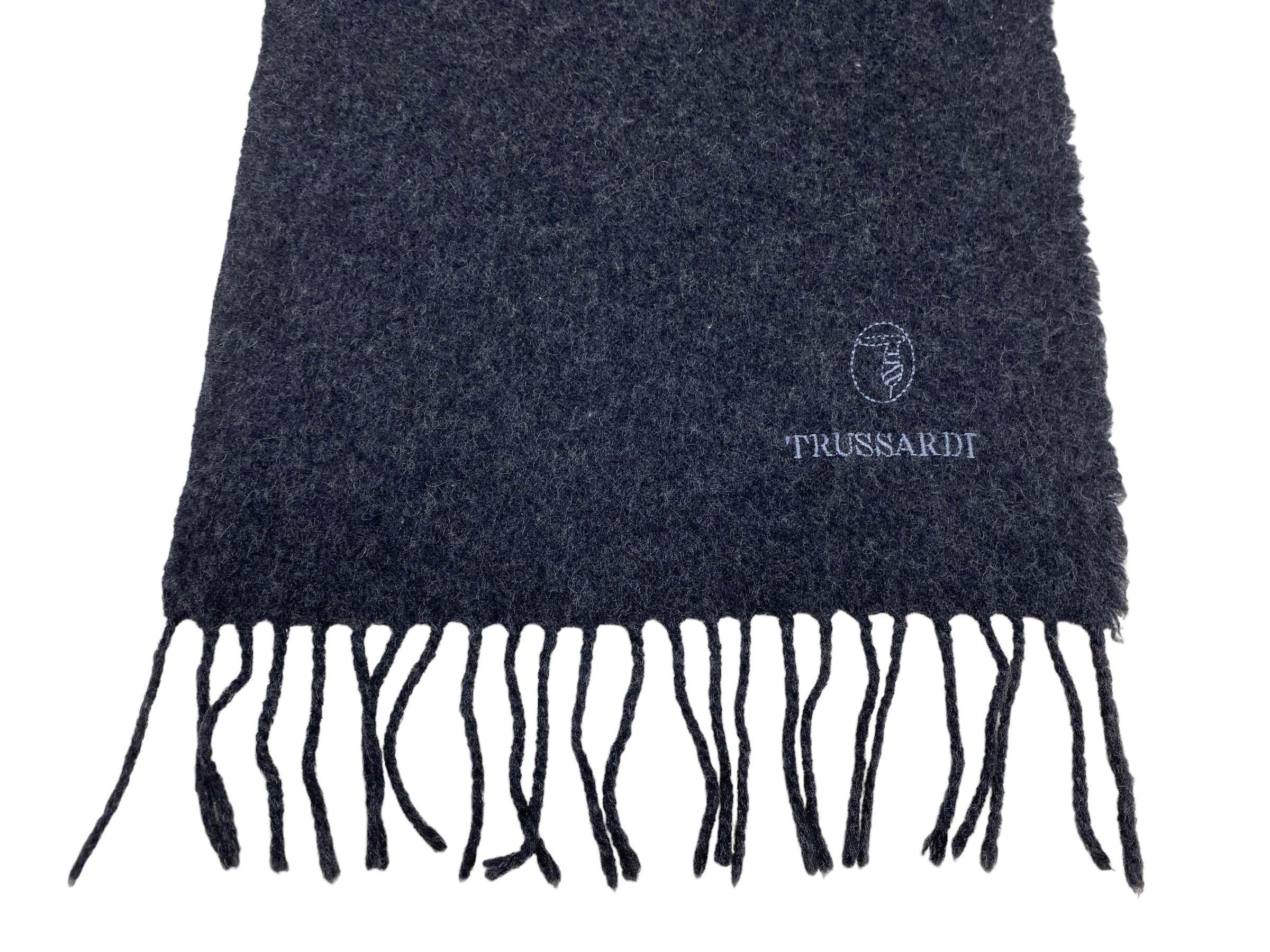 Trussardi × Vintage Trussardi scarf Pure Lambswool Vintage Scarves Size ONE SIZE - 5 Thumbnail