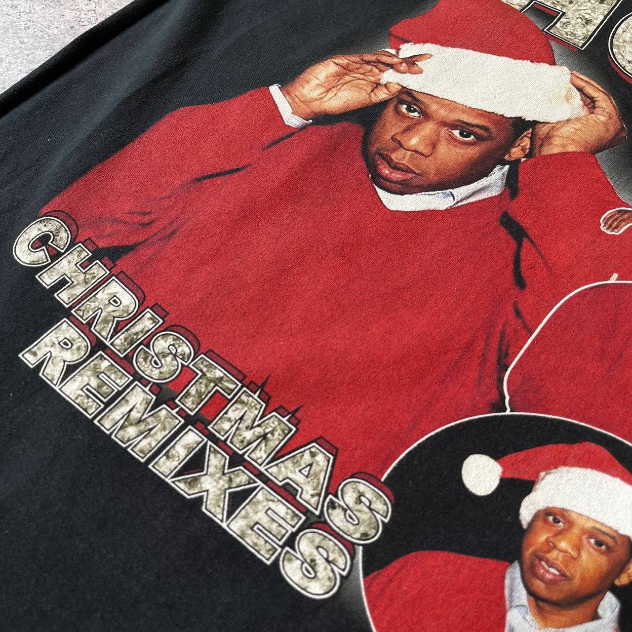 Rap Tees × Vintage Y2K Vintage Style Jay Z J Hova Christmas Rap Hip Hop T Shirt Size US L / EU 52-54 / 3 - 6 Thumbnail