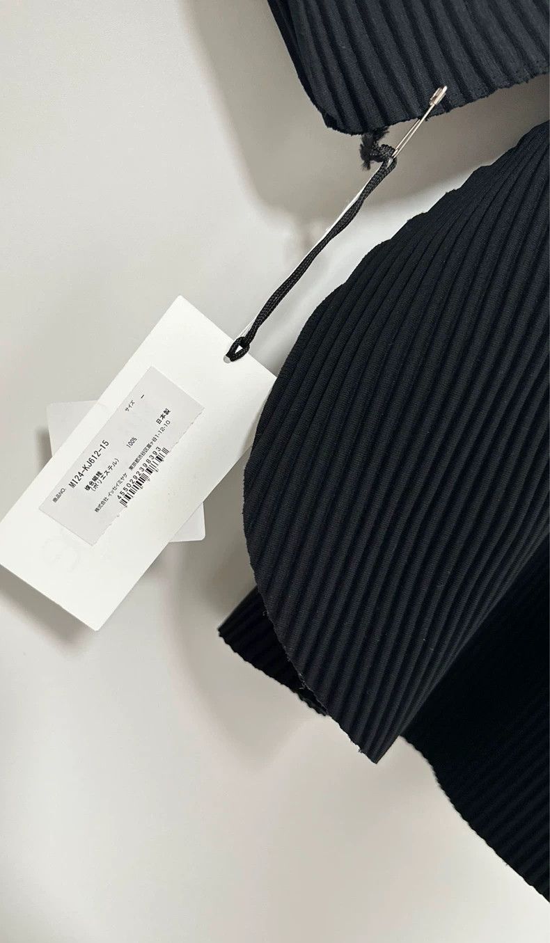 Issey Miyake Issey Miyake size:one size Black pleated long-sleeved shir Size XS / US 0-2 / IT 36-38 - 2 Thumbnail