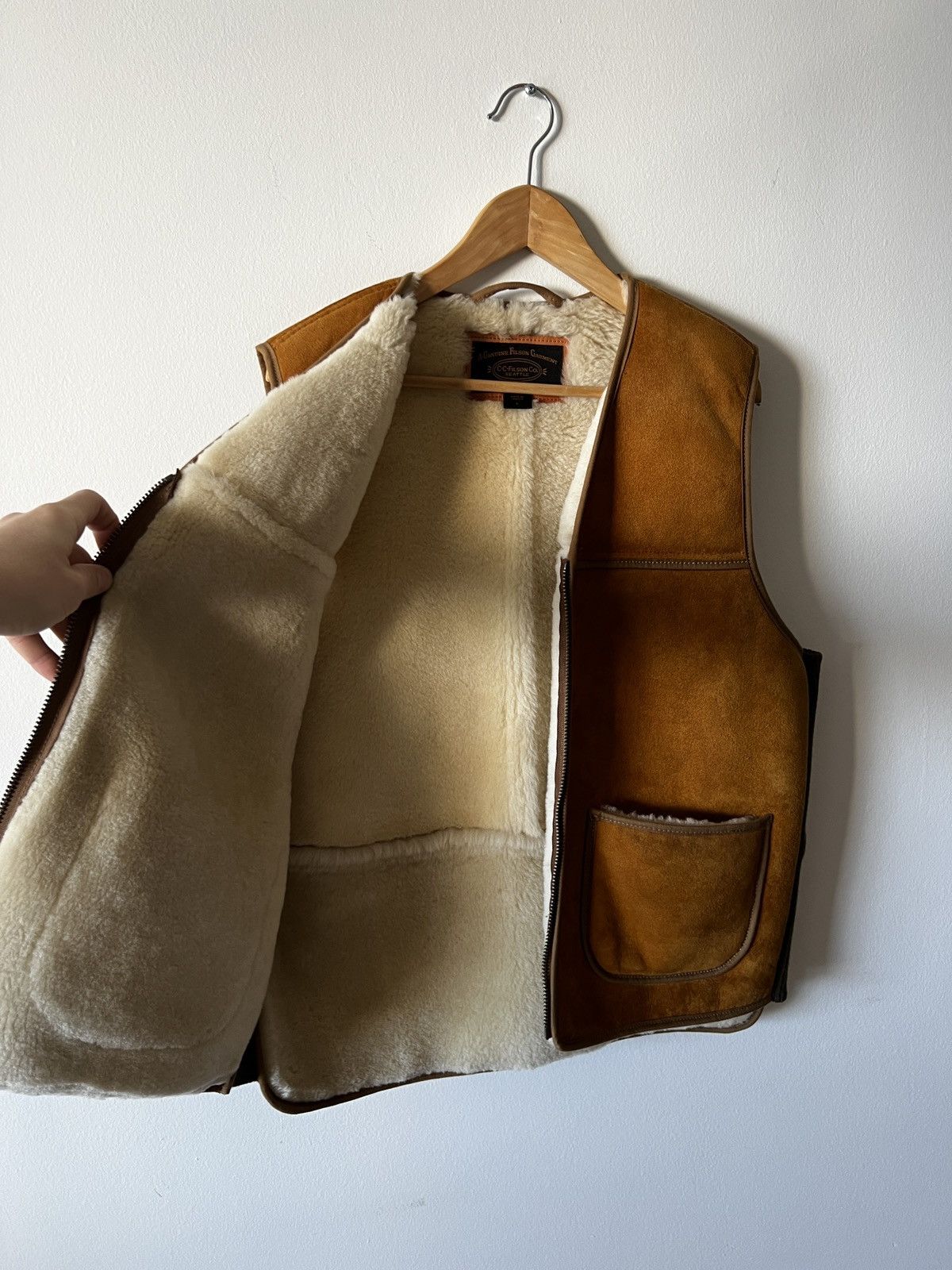 Filson Filson Workshop Shearling Vest Saddle Brown Large Size US L / EU 52-54 / 3 - 7 Thumbnail
