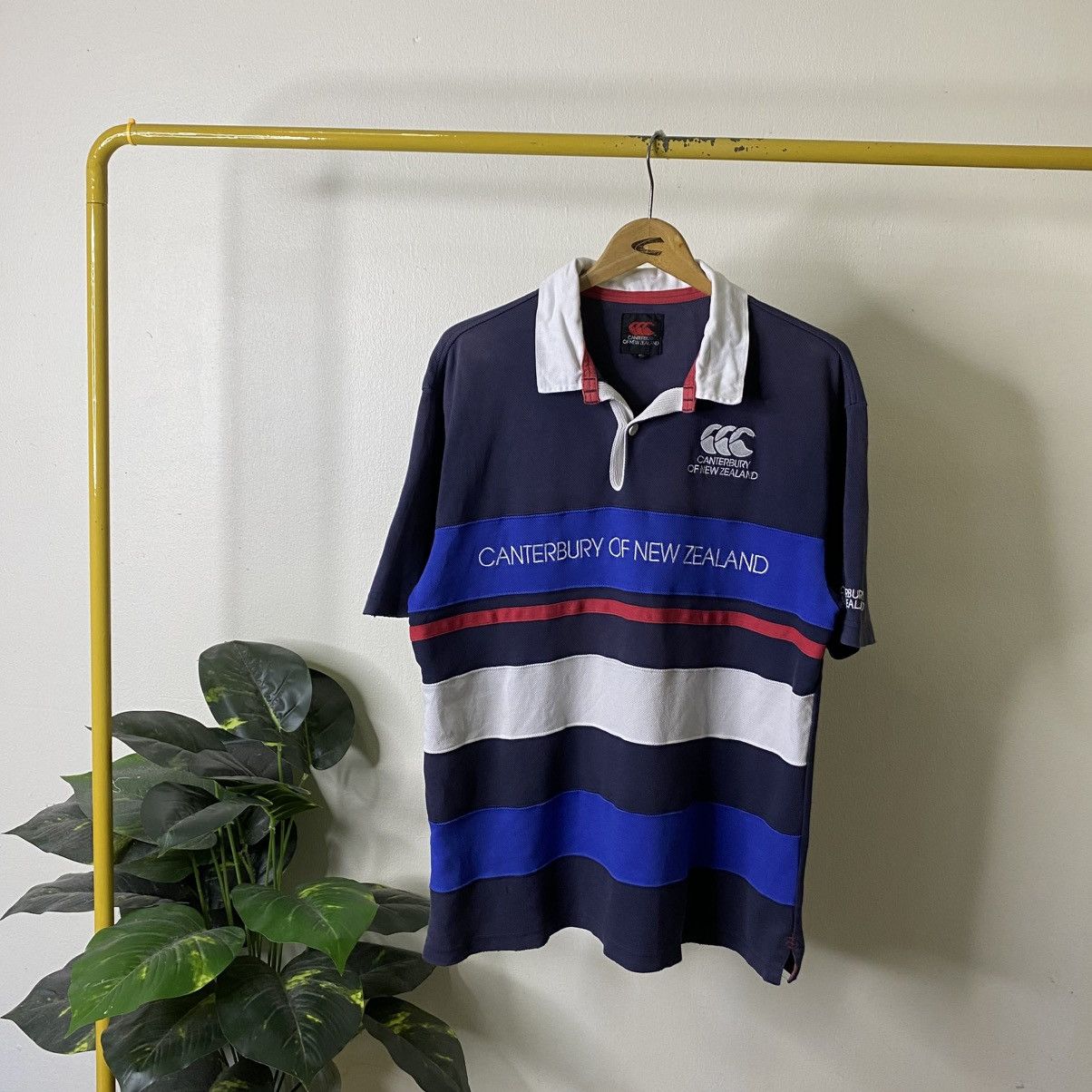 Canterbury of New Zealand Vintage 2000s Canterbury Polo Rugby Jersey Size US L / EU 52-54 / 3 - 1 Thumbnail