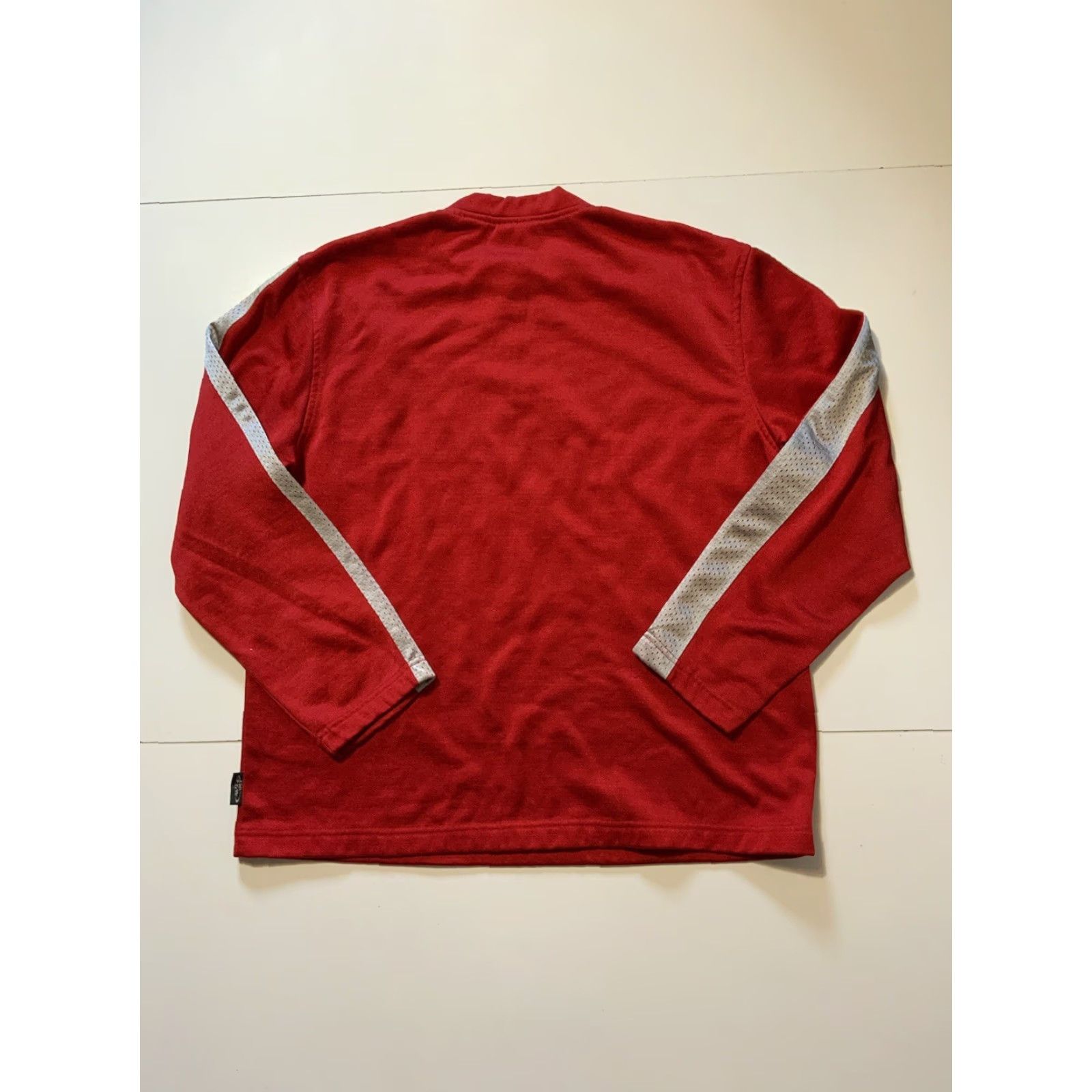 No Fear VINTAGE No Fear Motocross Jersey 1/4 Zip L/S Red XL Mens Glanz Racing BMX Pullover Jersey Size US XL / EU 56 / 4 - 2 Thumbnail