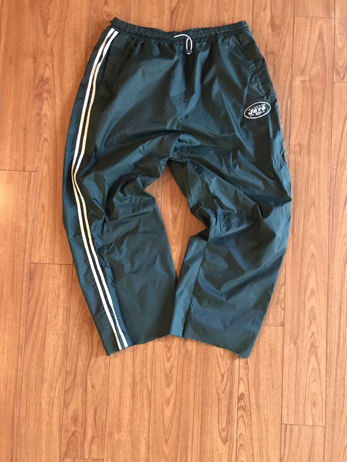 NFL Vintage Y2K NFL New York Jets Track Pants Baggy Size US 32 / EU 48 - 1 Thumbnail