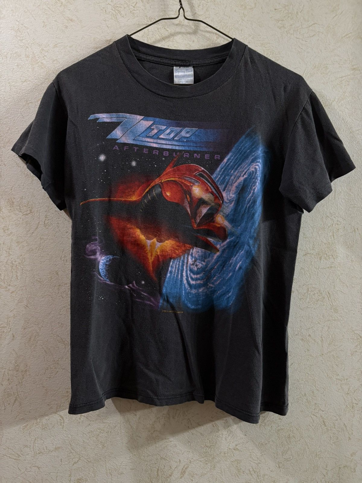 Vintage Vintage 1986 ZZ Top Afterburner Tour Tee Size US XXS / EU 40 - 1 Thumbnail