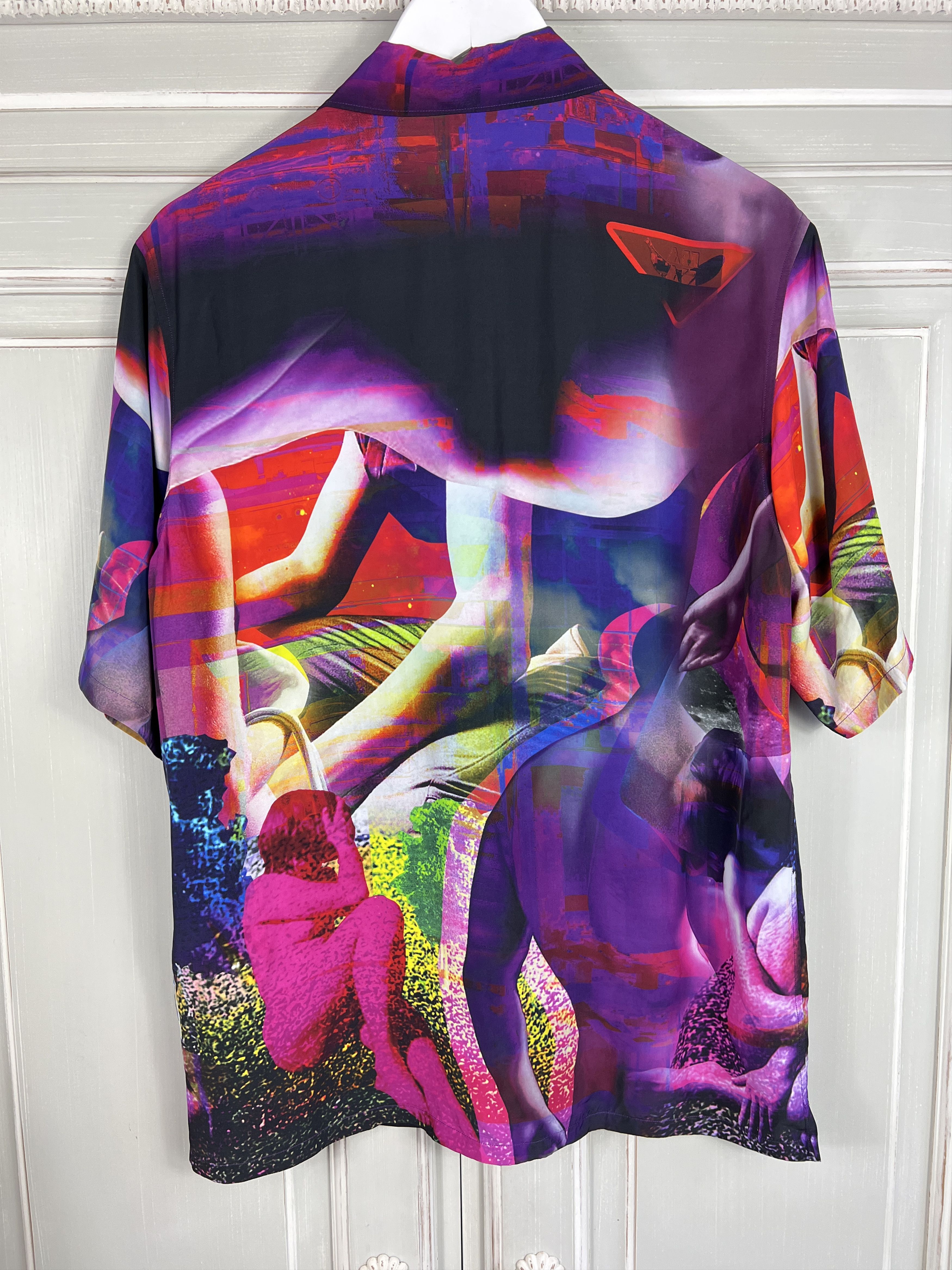 Prada PRADA PSYCHEDELIC BUTTON UP SHIRT Size US L / EU 52-54 / 3 - 8 Thumbnail