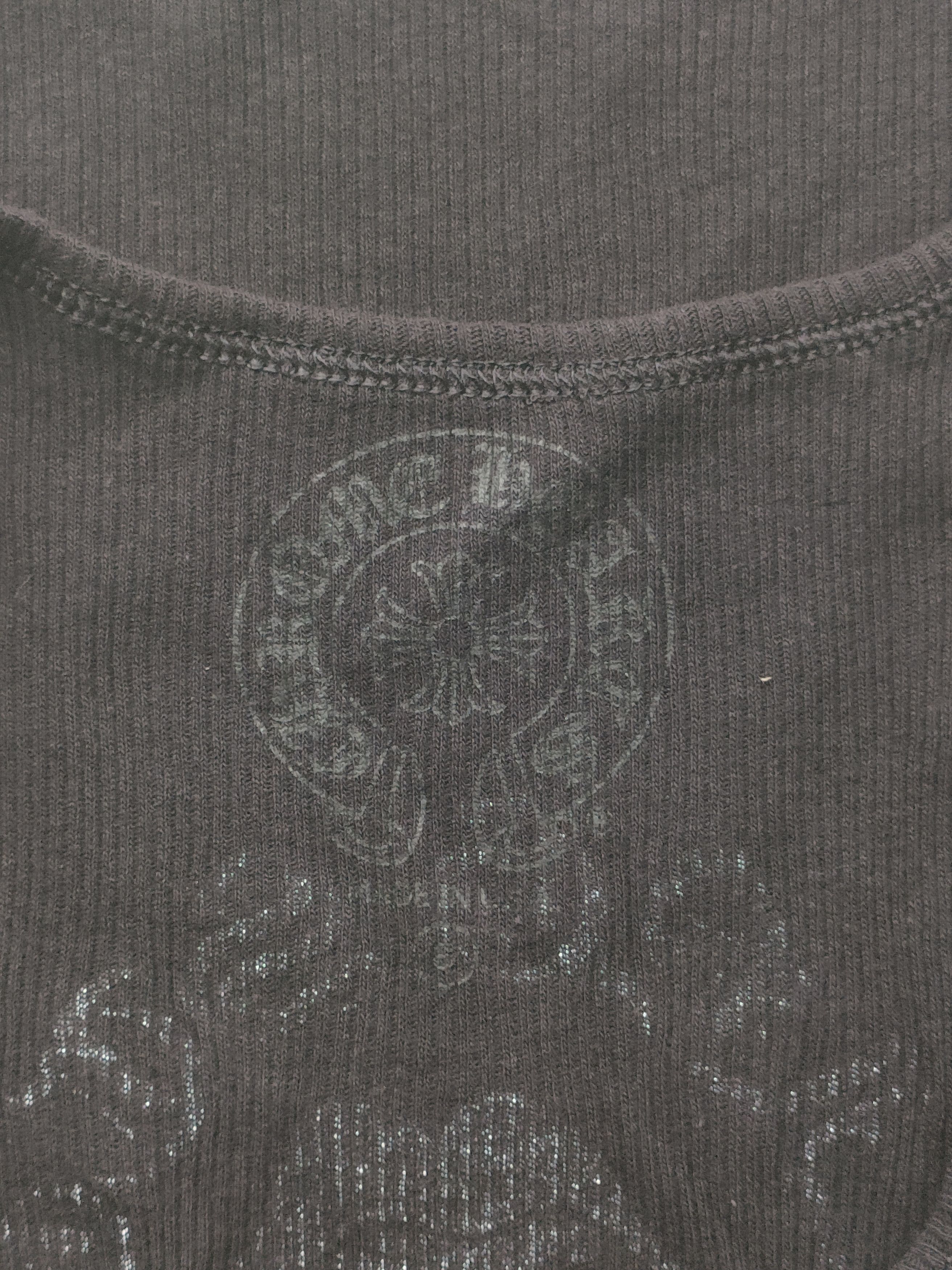 Chrome Hearts Chrome Hearts Rolling Stones Tongue Black Tank Top Size S / US 4 / IT 40 - 3 Thumbnail