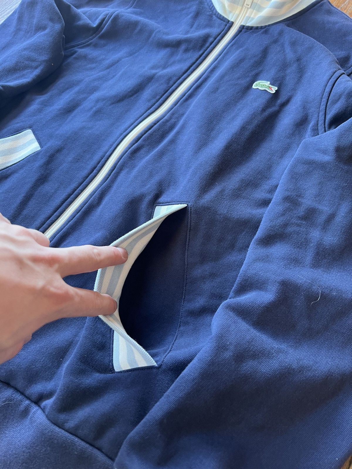 Lacoste VINTAGE LACOSTE LIVE FULL ZIP SWEATSHIRT SIZE 4 LUXURY Y2K Size US S / EU 44-46 / 1 - 8 Thumbnail