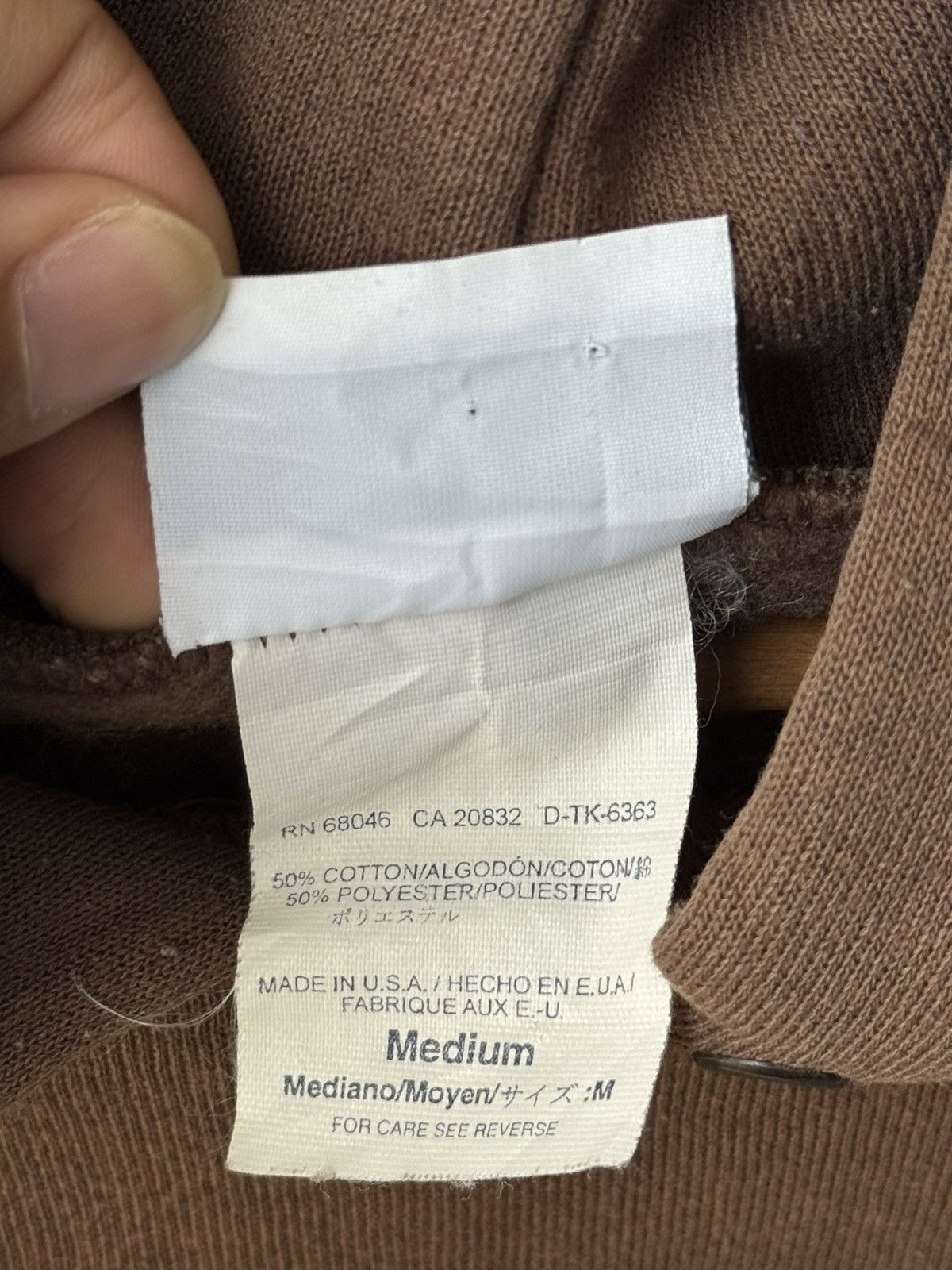 Vintage Vintage Discuss Pull Over Reverse Weave Hoodies Size US M / EU 48-50 / 2 - 7 Thumbnail