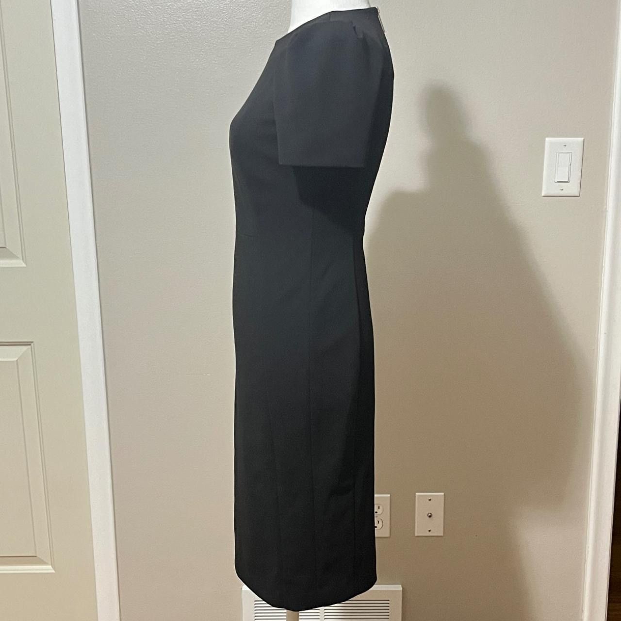 Calvin Klein Calvin Klein Black Bodycon Women’s Tulip-Sleeve Sheath Dress Size XS / US 0-2 / IT 36-38 - 5 Thumbnail