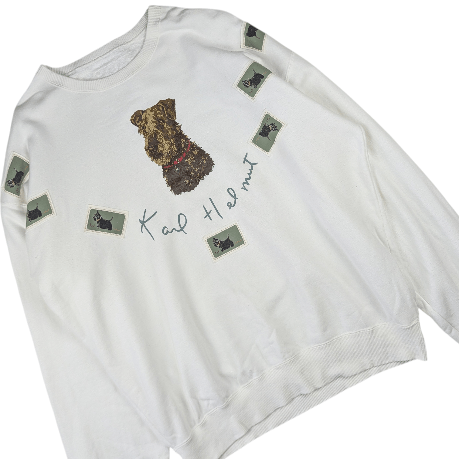 Karl Helmut KARL HELMUT Nice Design Graphic Sweatshirts Jumper Size US M / EU 48-50 / 2 - 5 Thumbnail