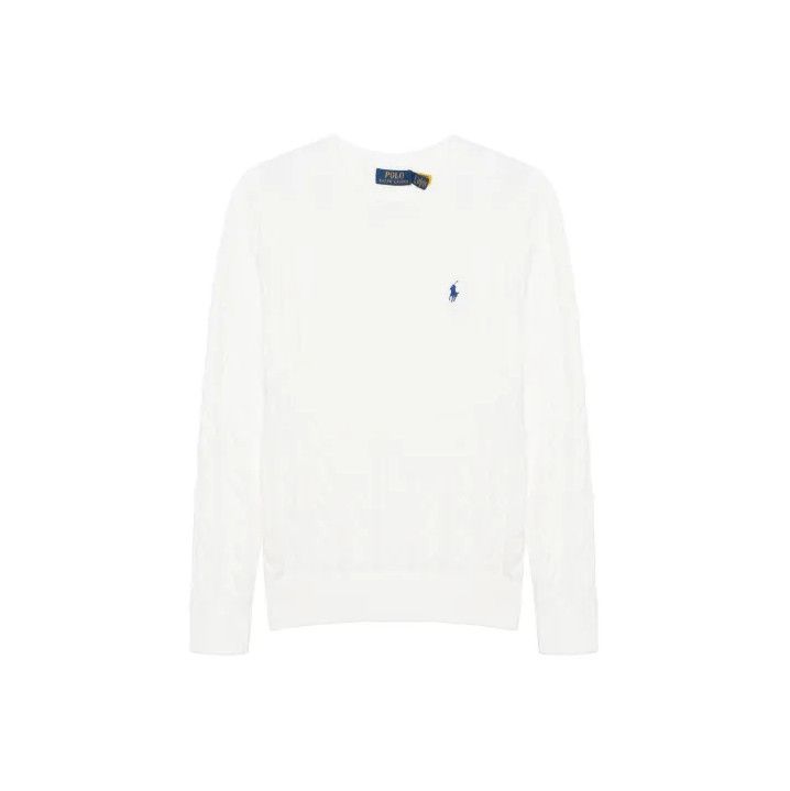 Polo Ralph Lauren Polo Ralph Lauren SS22 Chunky Cable Knit Sweater Size US L / EU 52-54 / 3 - 1 Thumbnail