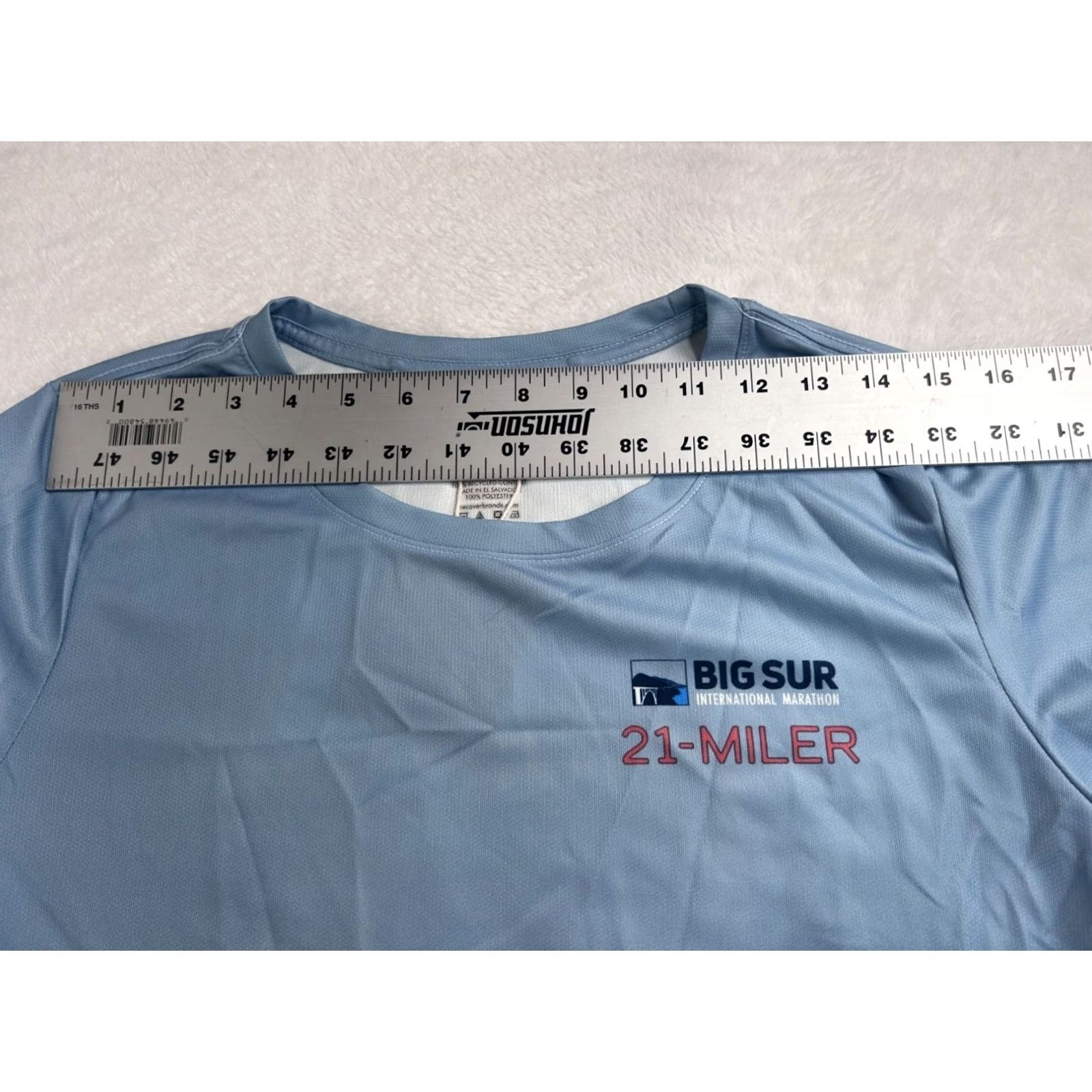 Vintage Recover Big Sur Marathon 21-Miler Womens Medium Long-Sleeve Shirt Crew Neck Blue New Size L / US 10 / IT 46 - 5 Thumbnail