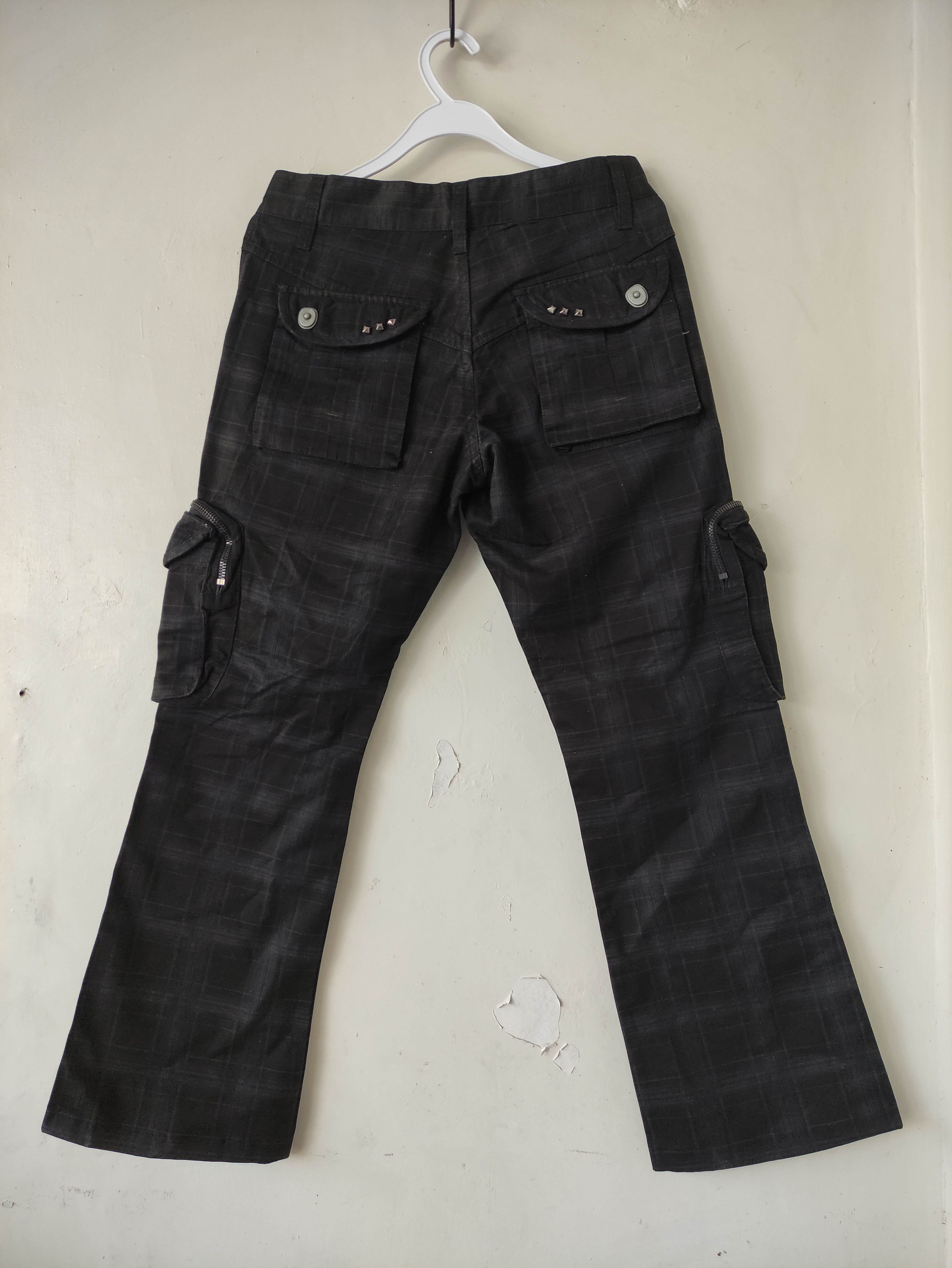 Japanese Brand Japanese archive Flare Studded bondage Opium style Pants Size US 31 - 3 Thumbnail